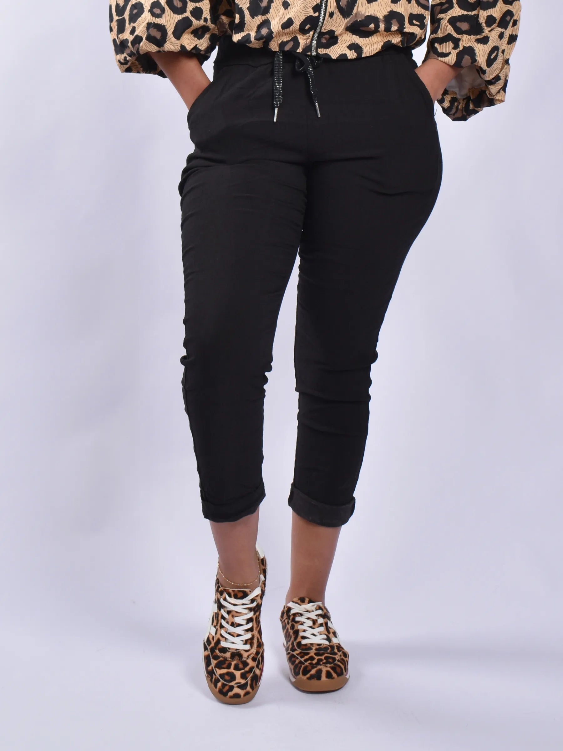 Made In Italy Drawstring Pants