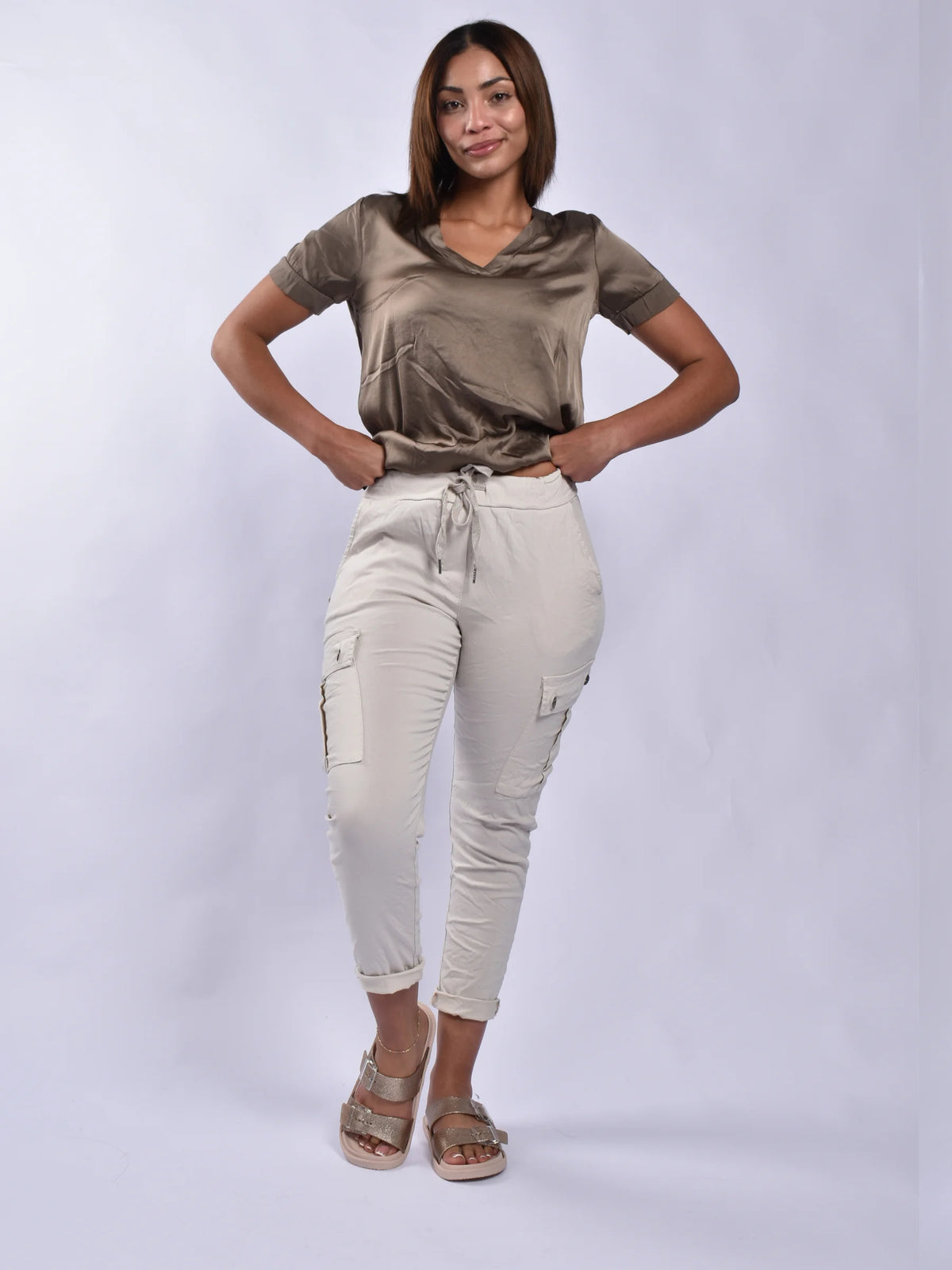 Made In Italy Side Pockets Pants