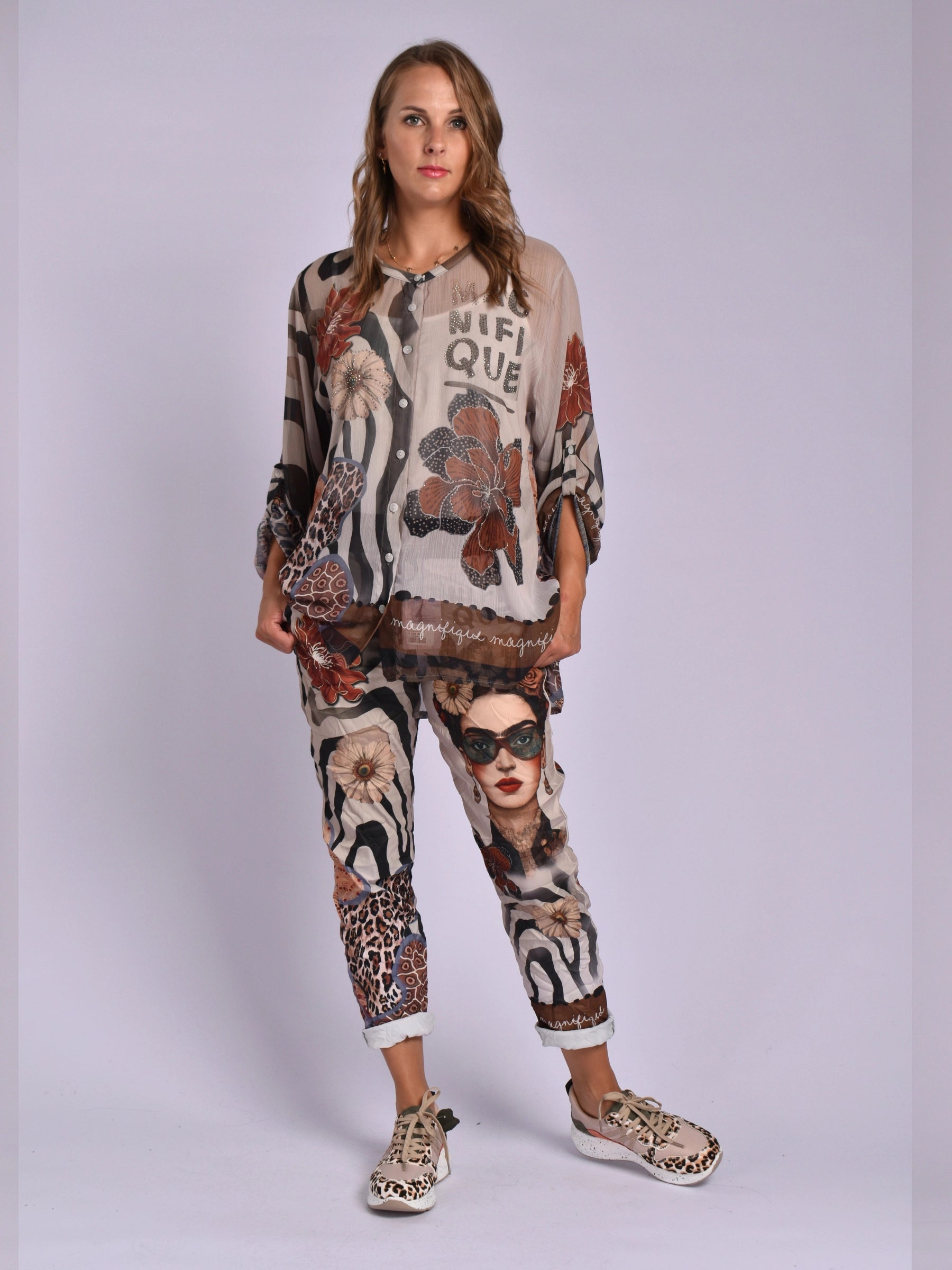 MADE IN ITALY MULTI BLOUSE