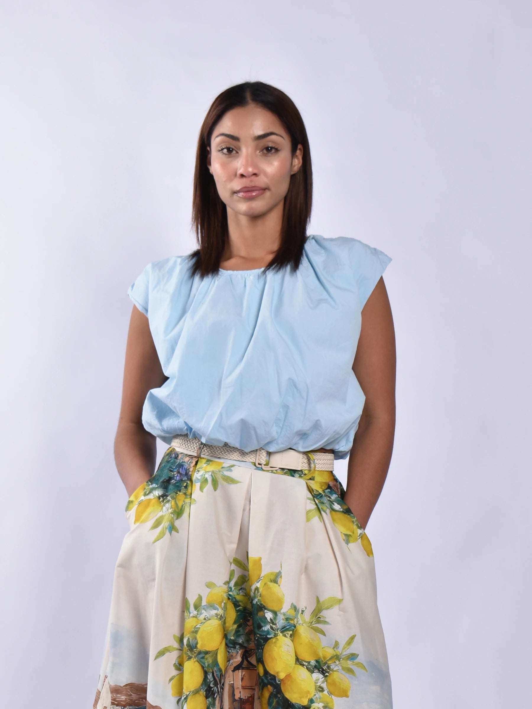 Made In Italy Sleeveless Top