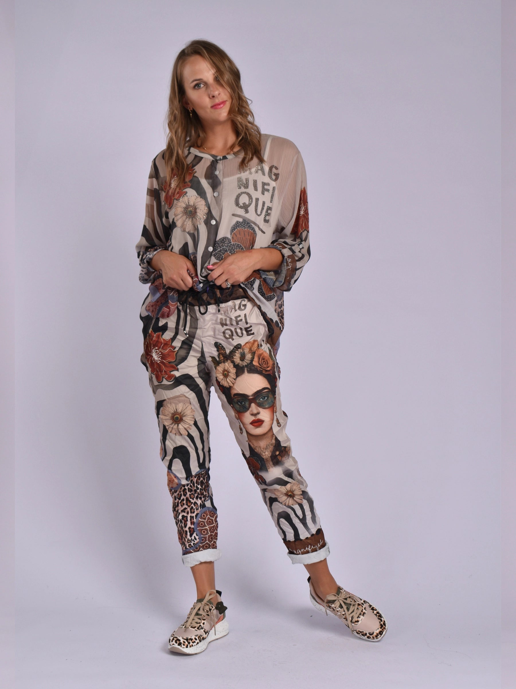 MADE IN ITALY BLACK PANTS