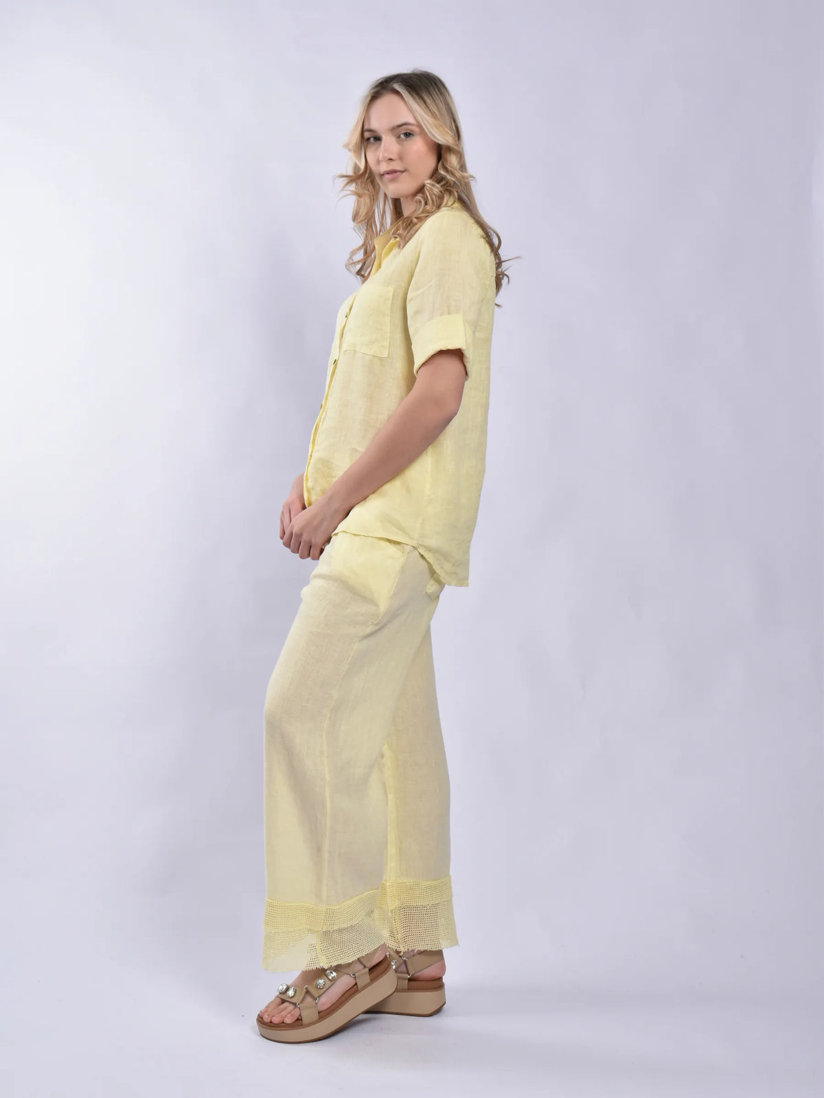 Made In Italy Linen Shirt