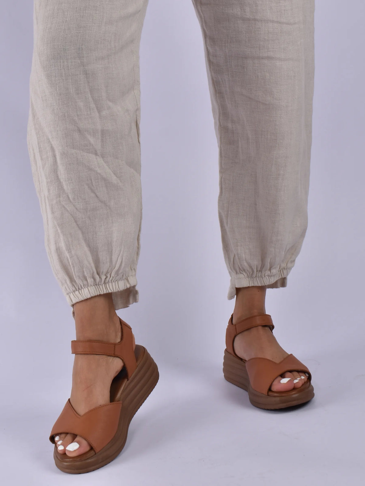 Bueno Leather Sandal