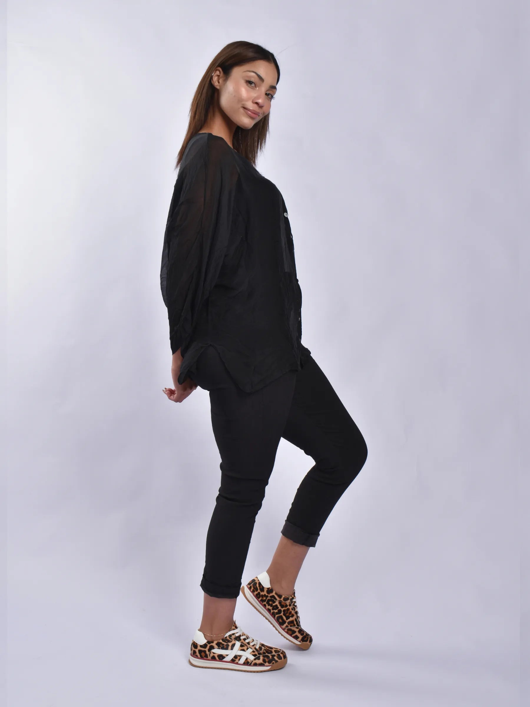 Made In Italy Drawstring Pants