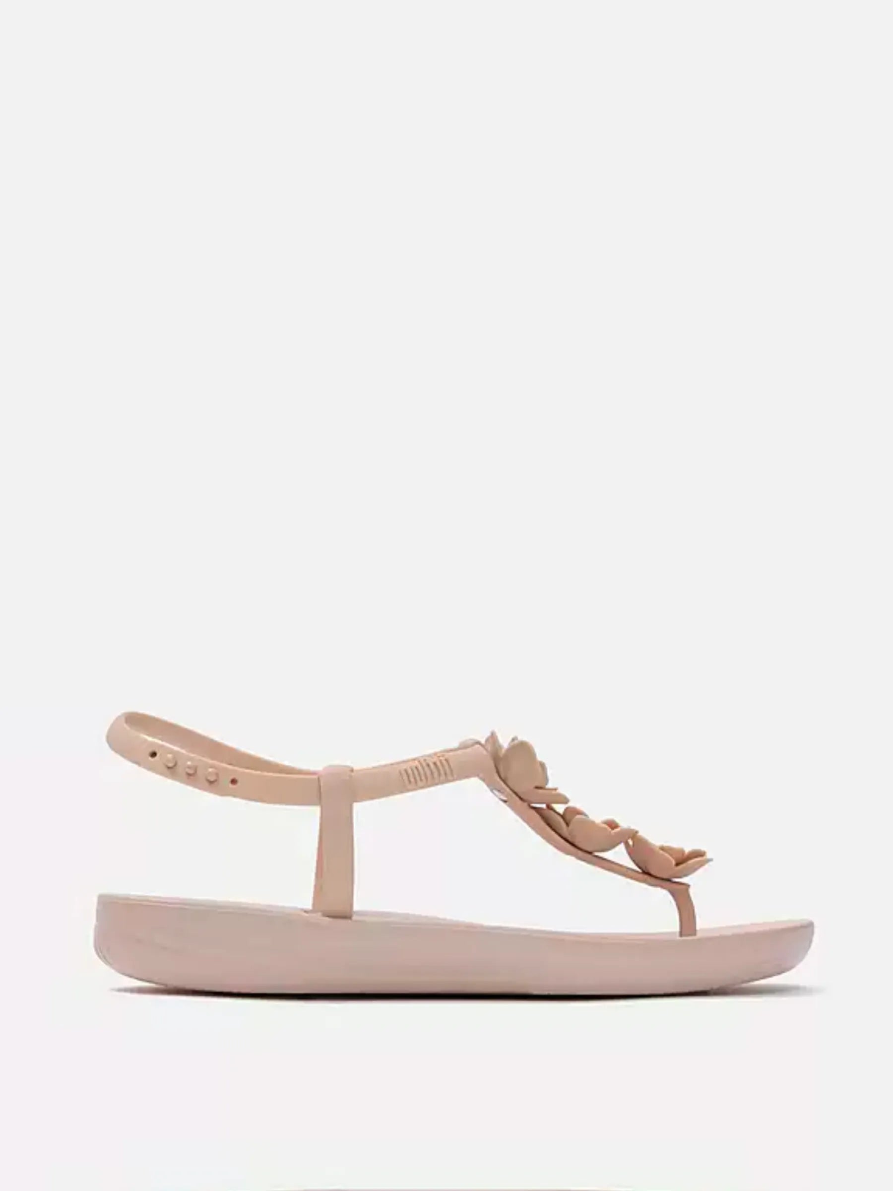 FIT FLOP IQUSHION SPLASH FLOWER T-BAR SANDAL