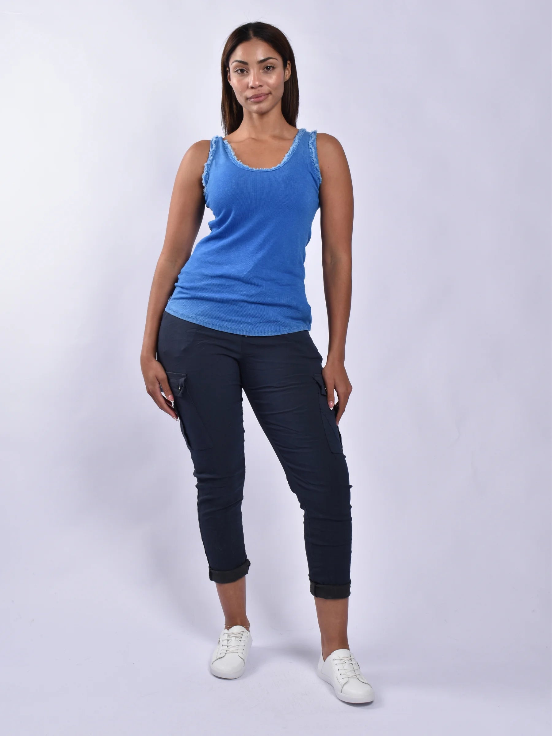Made In Italy Frill Cami