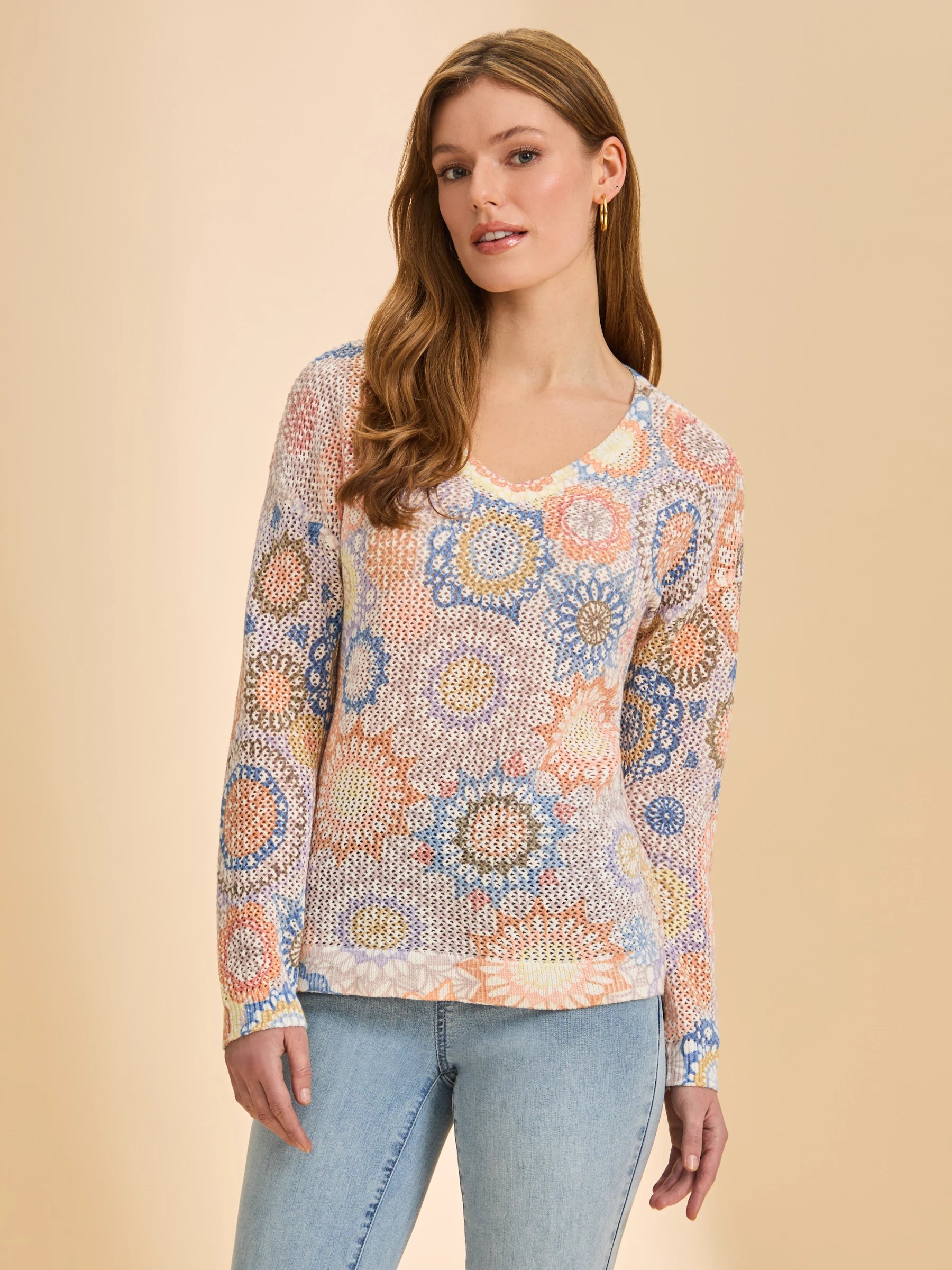 FDJ V-neck Sweater