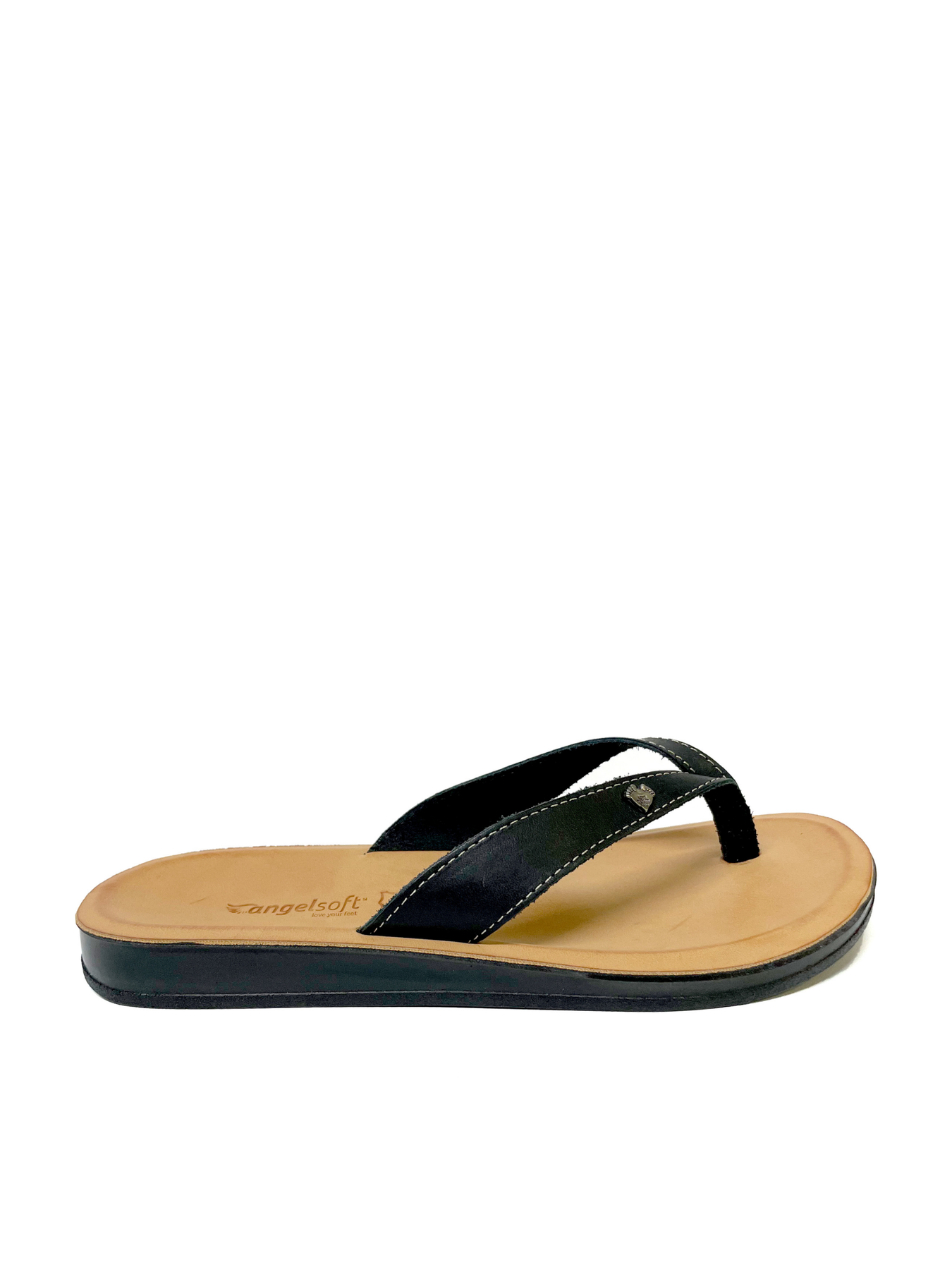 ANGEL SOFT ALEX ORANGE LEATHER SANDAL