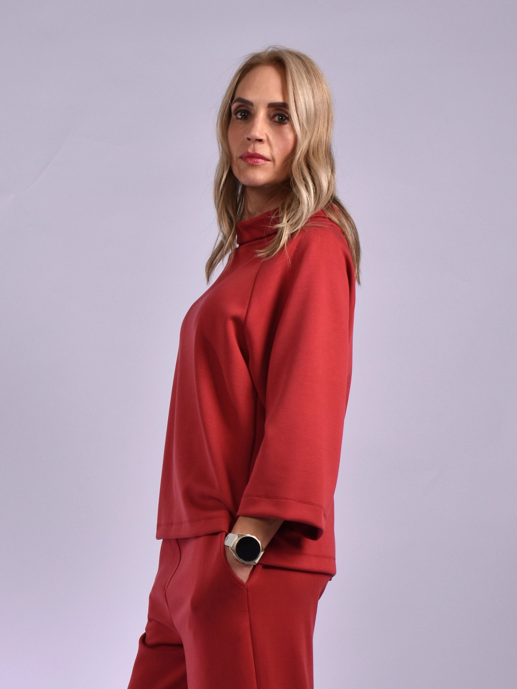 Jolie Jessica Cowl Neck Top