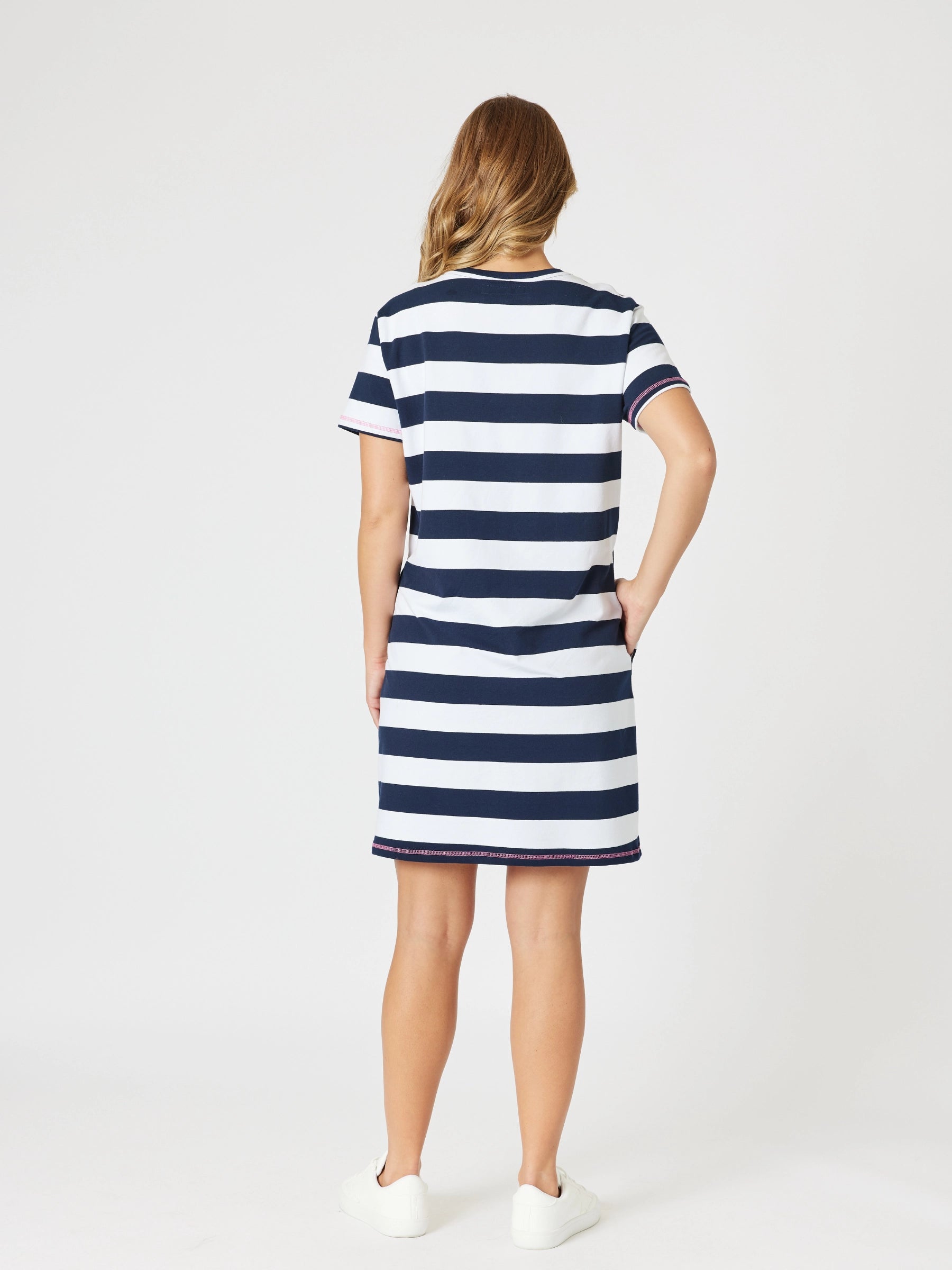 THREADZ BLUE LOVE DRESS