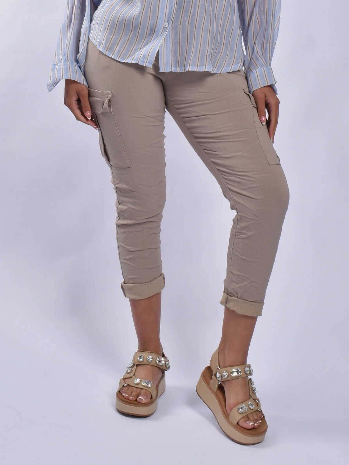 Made In Italy Side Pockets Pants