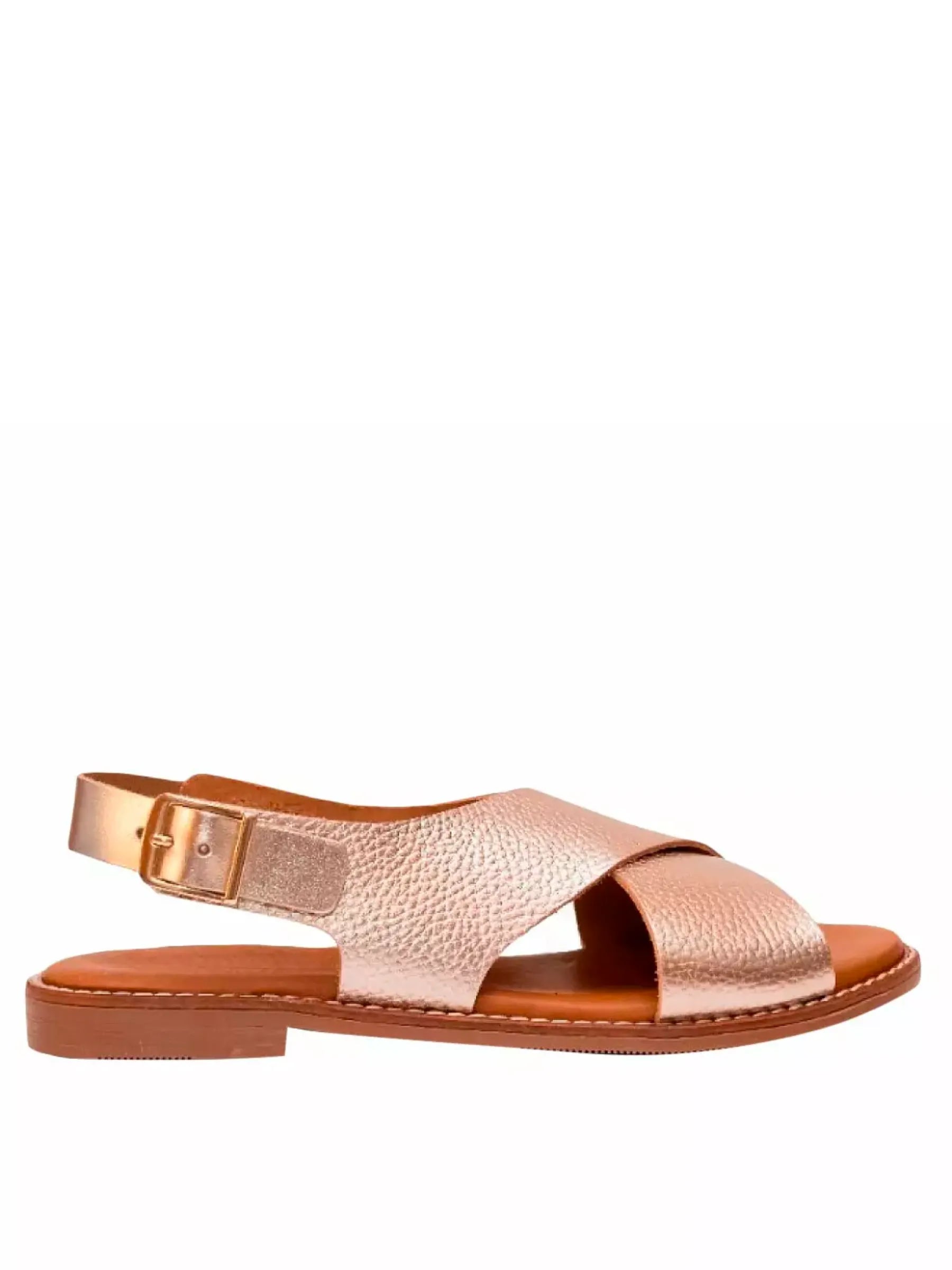 Oh My Sandals Flat Crossover Sandal