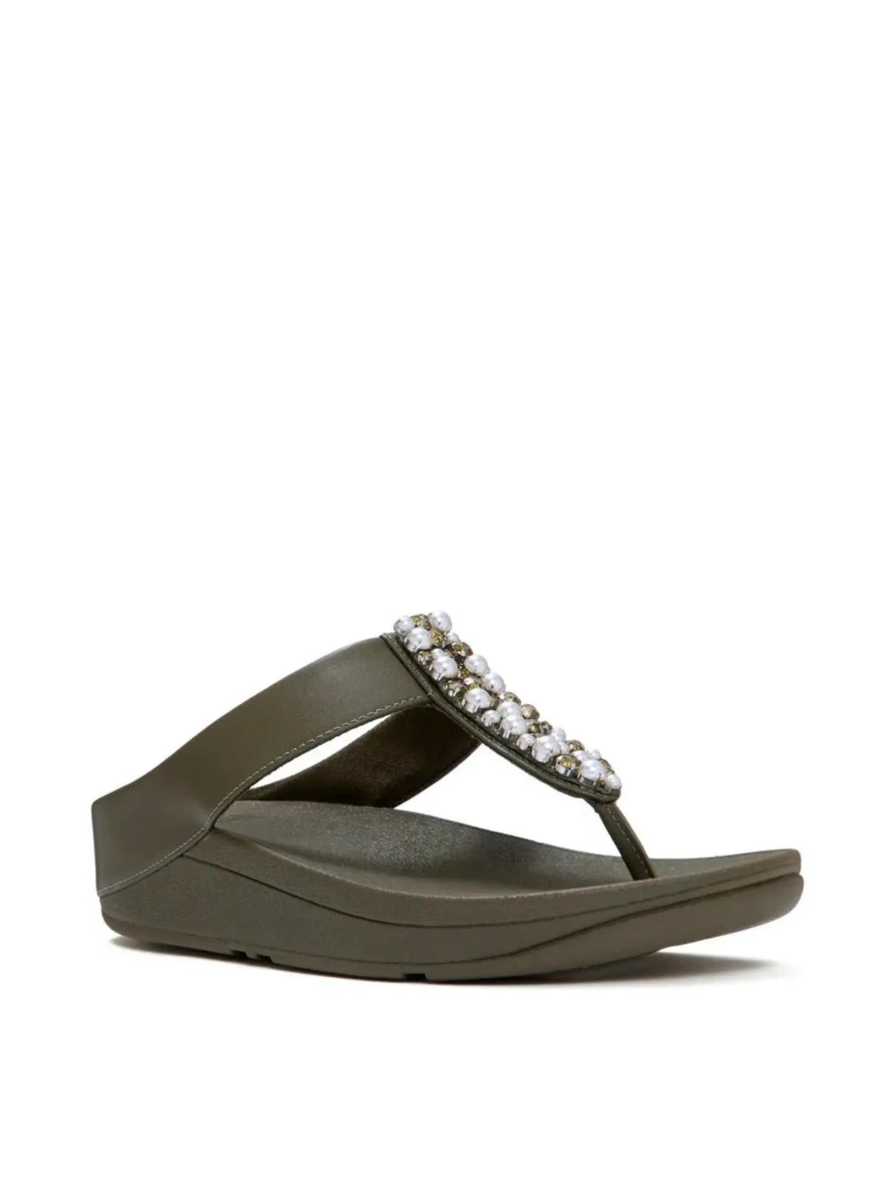 FIT FLOP FINO PEARLS & CRYSTAL SANDAL