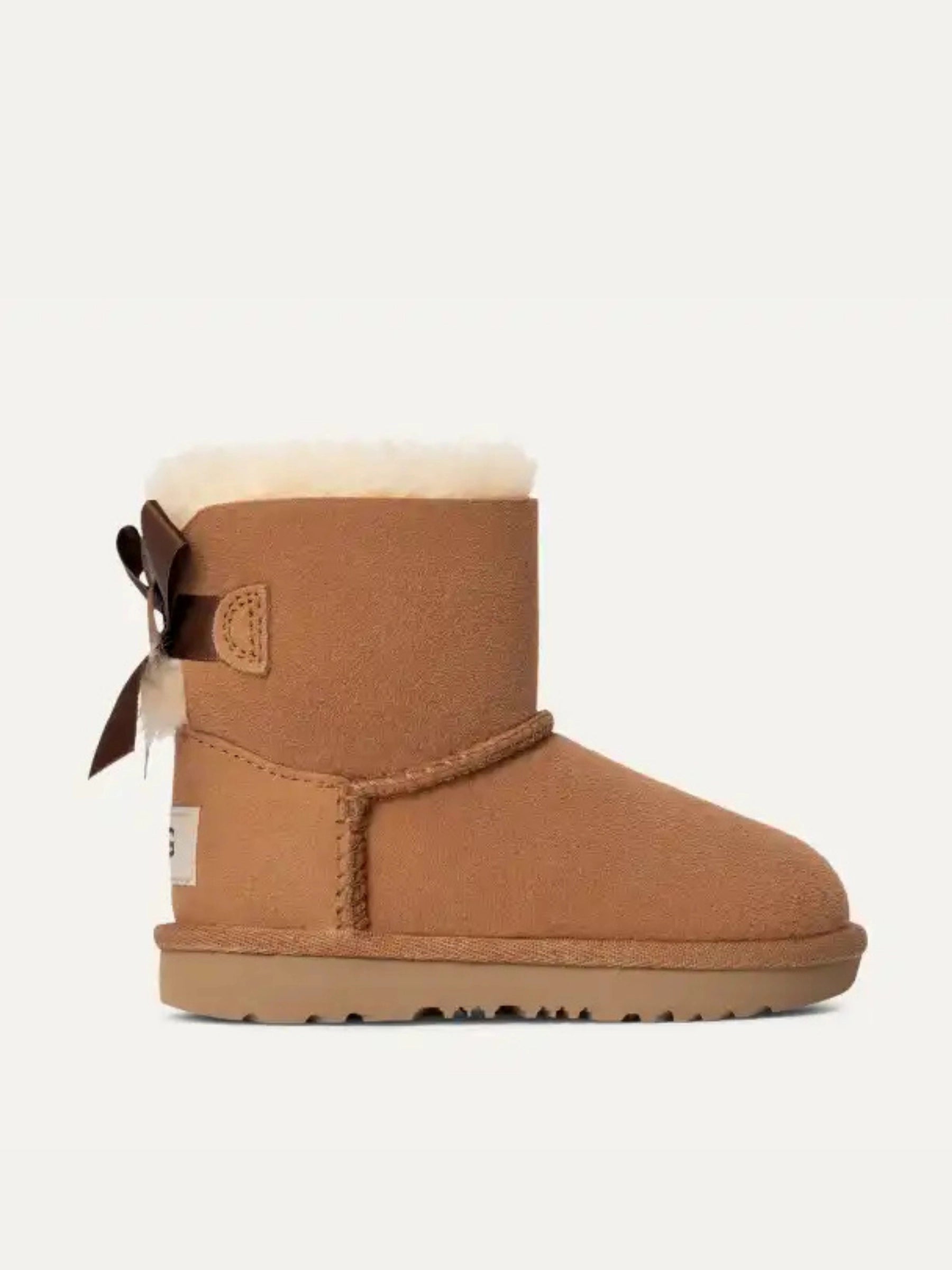 UGG CHESNUT ULTRA MINI BAILEY BOW BOOT