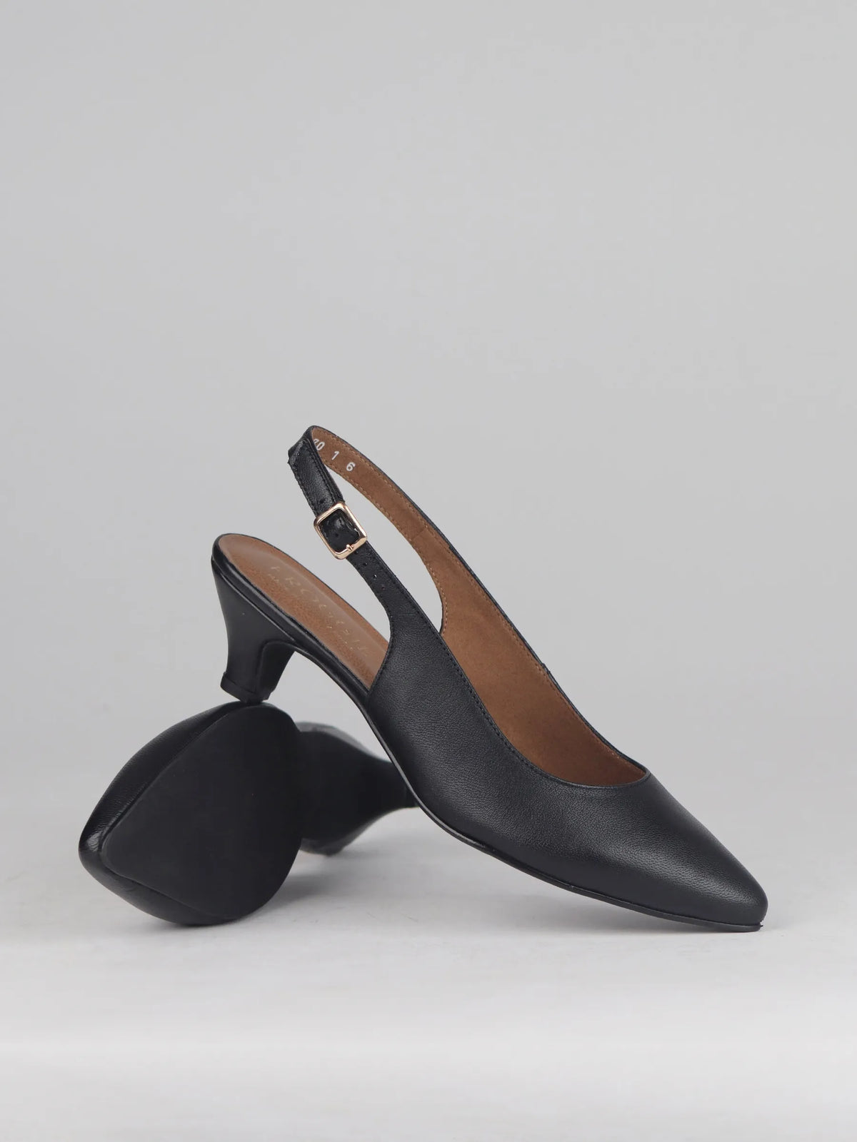 Froggie Kitten Heel Slingback Shoe