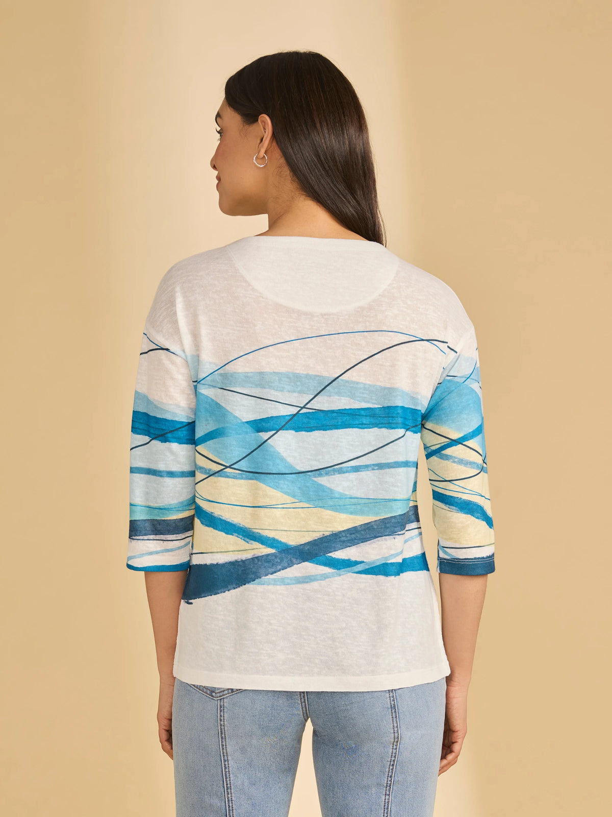 FDJ 3/4 Sleeve Top