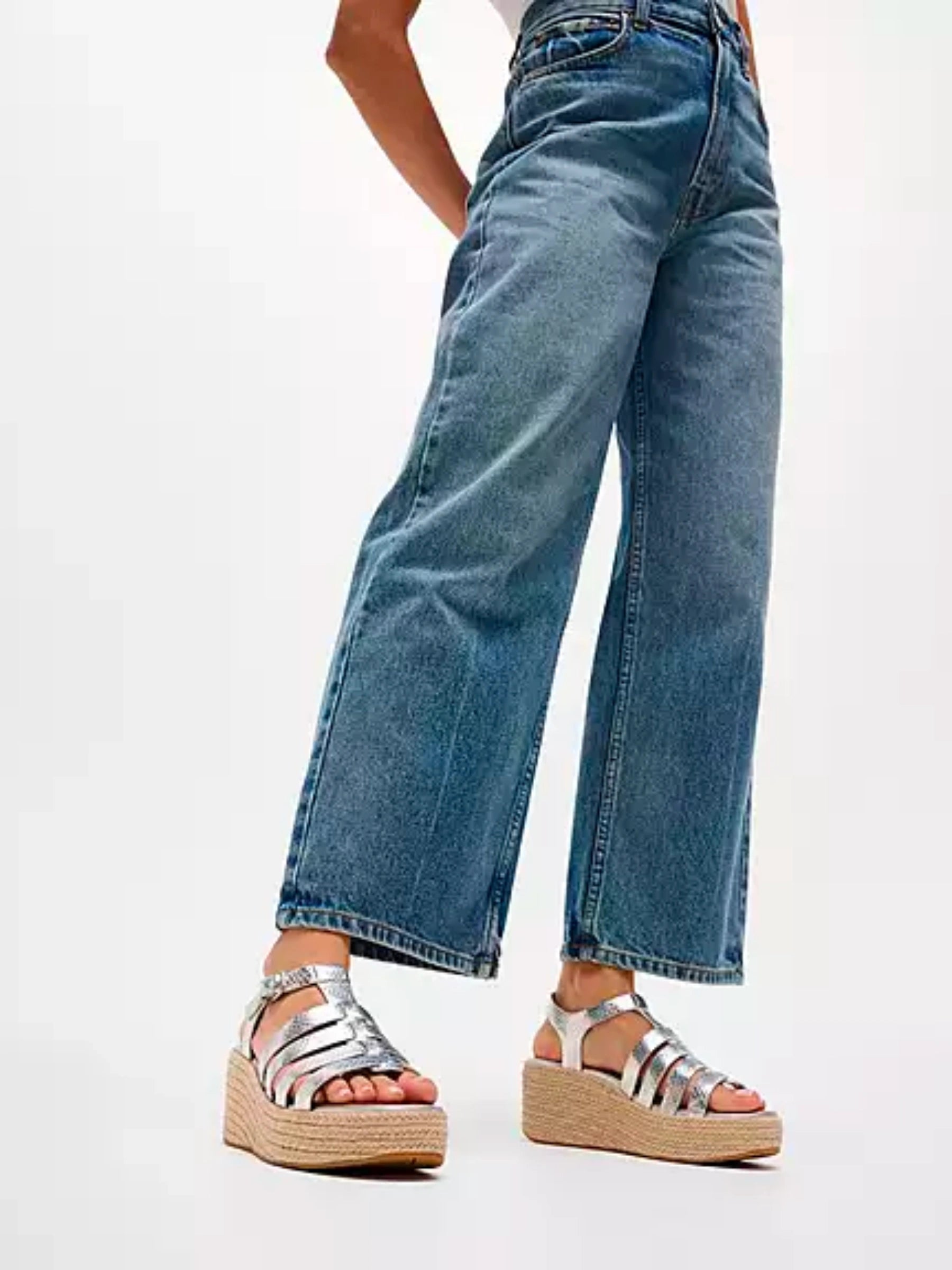 FIT FLOP ESPADRILLE WEDGE SANDAL