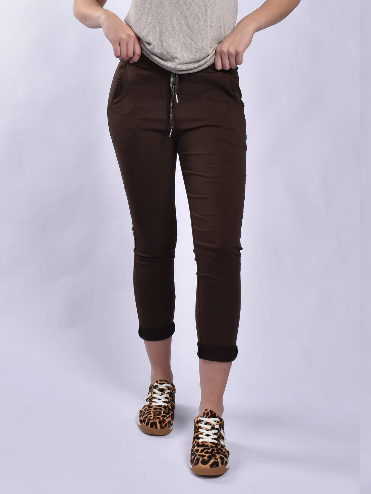 Made In Italy Drawstring Pants