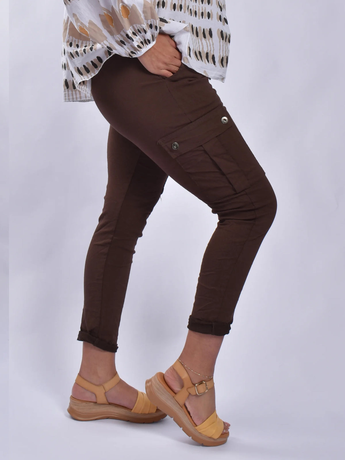 Made In Italy Side Pockets Pants