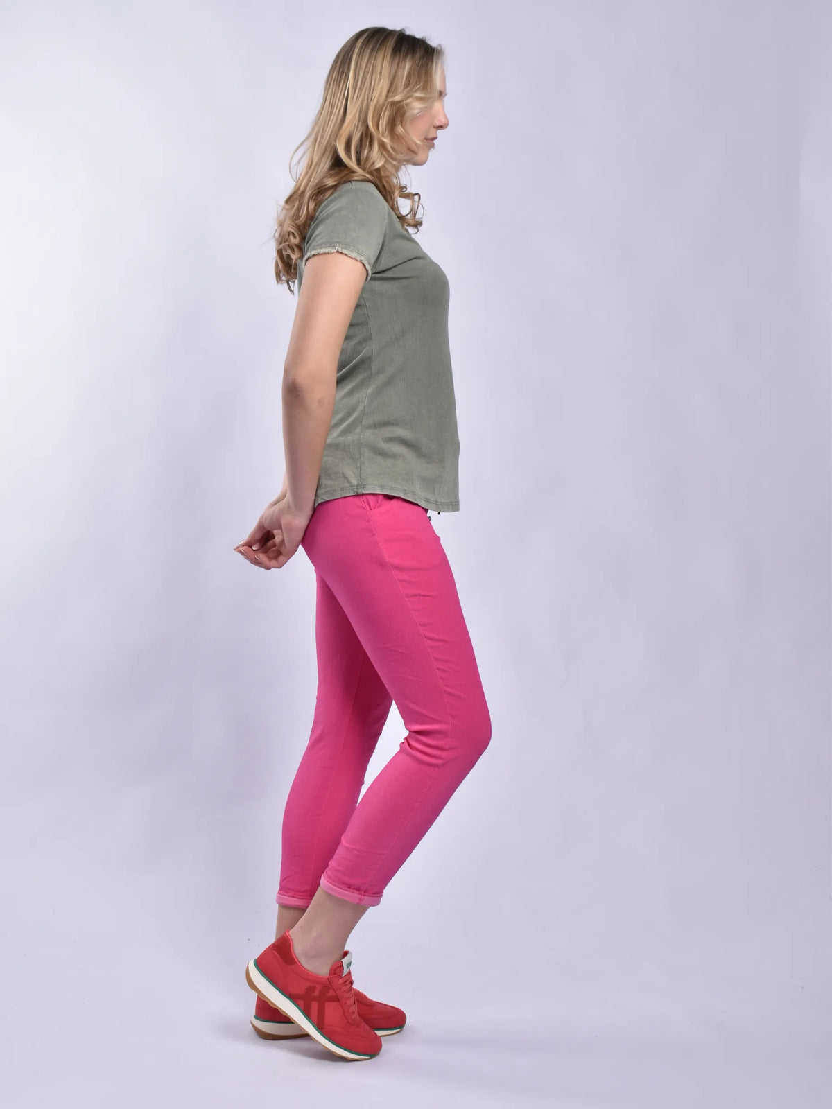 Made In Italy V-neck Top