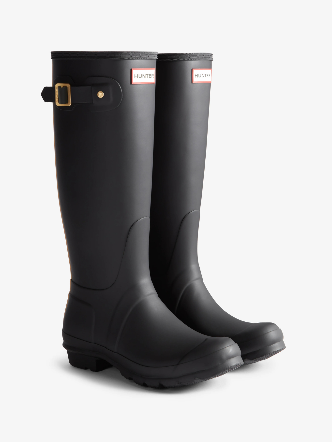 HUNTER LEOPARD PRINT BACKSTRAP TALL WELLINGTON BOOTS