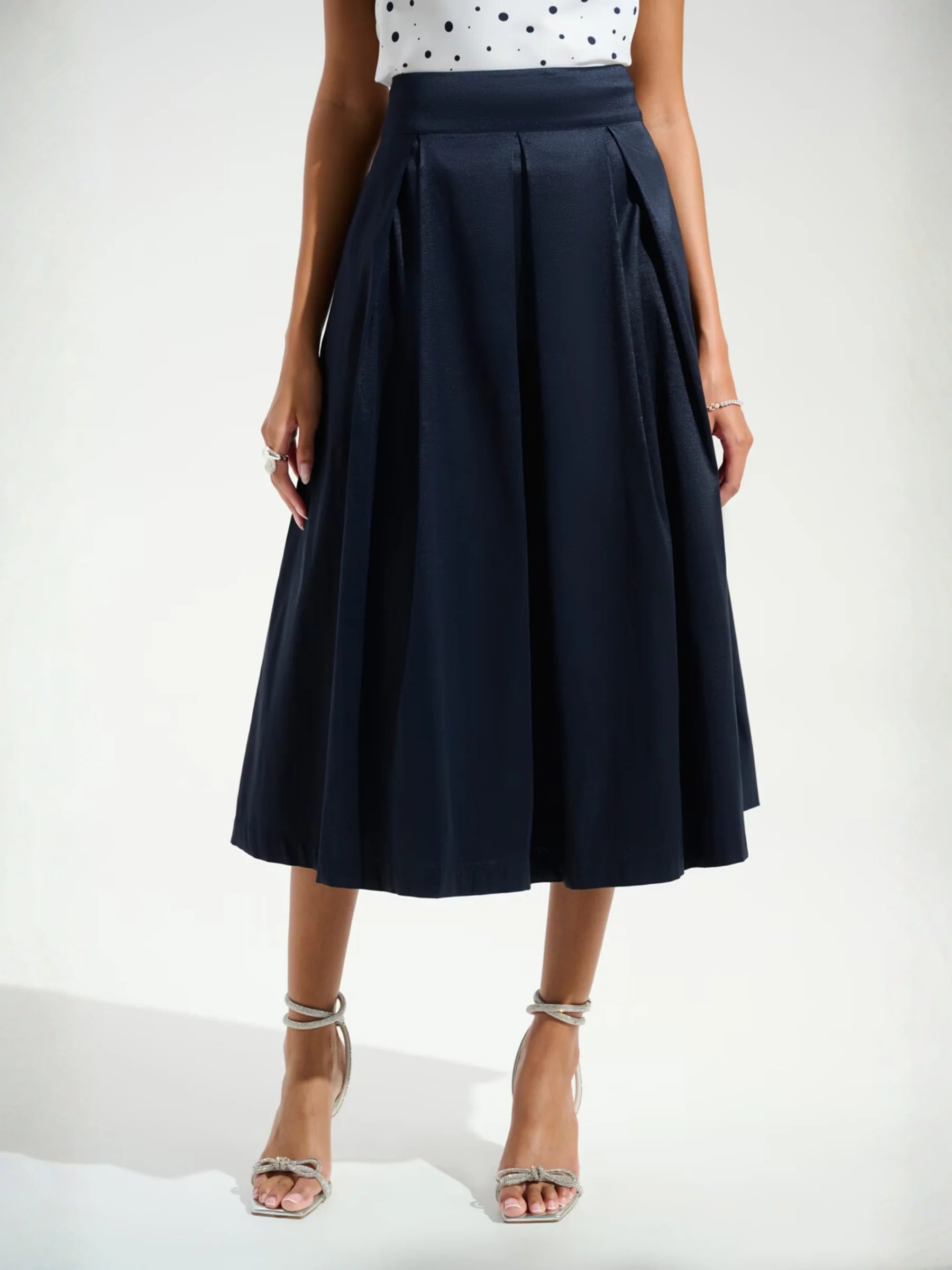 JOSEPH RIBKOFF MIDNIGHT BLUE LDS SKIRT