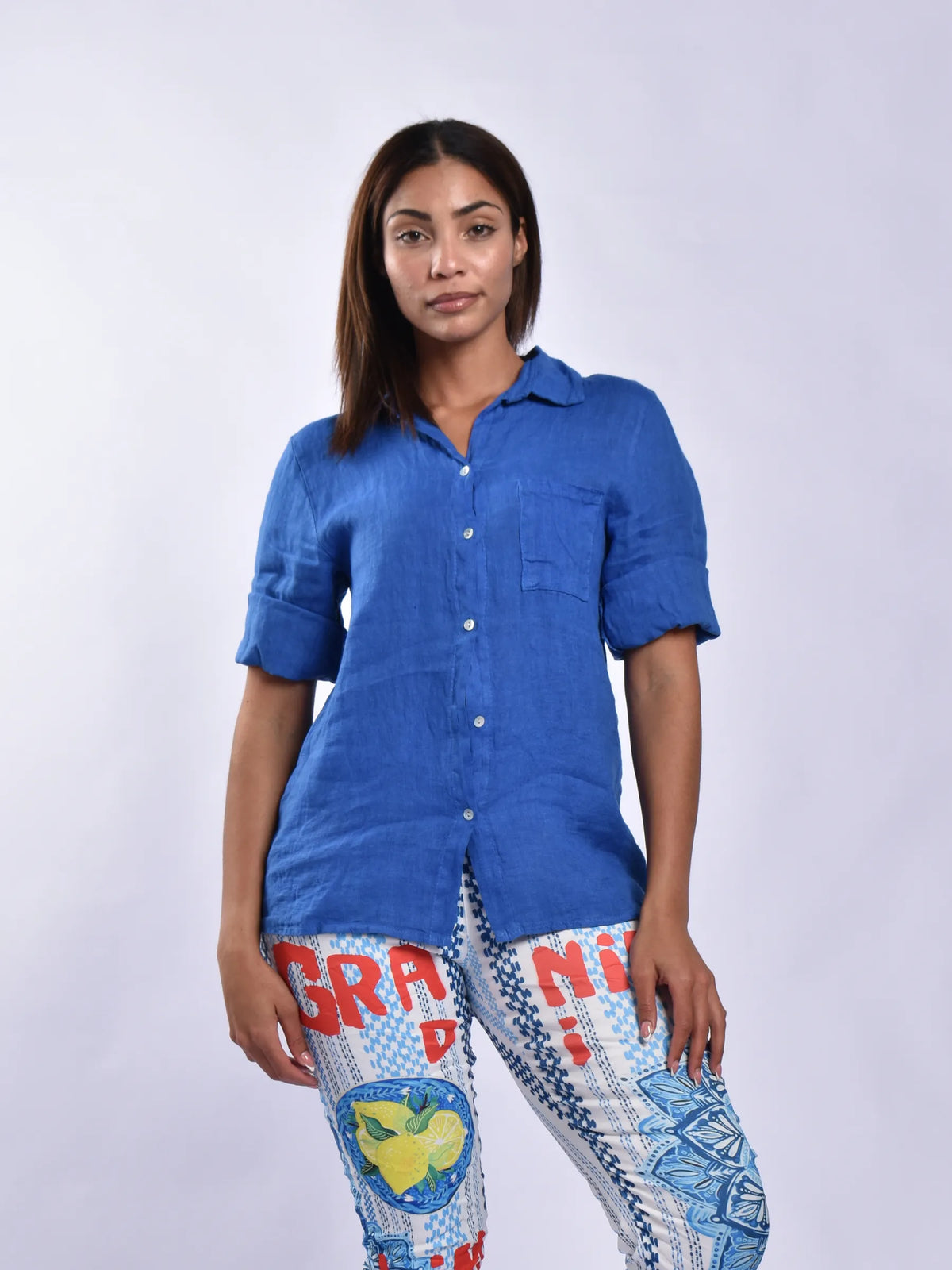 Made In Italy Linen Shirt