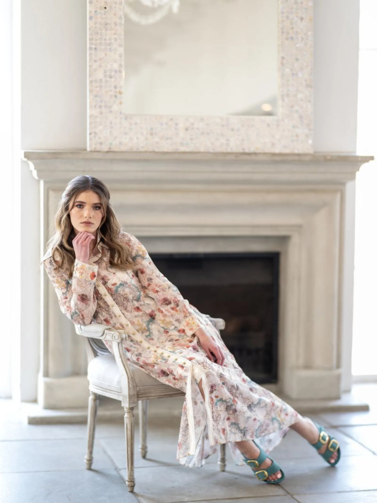 Mastik Maxi Shirt Dress