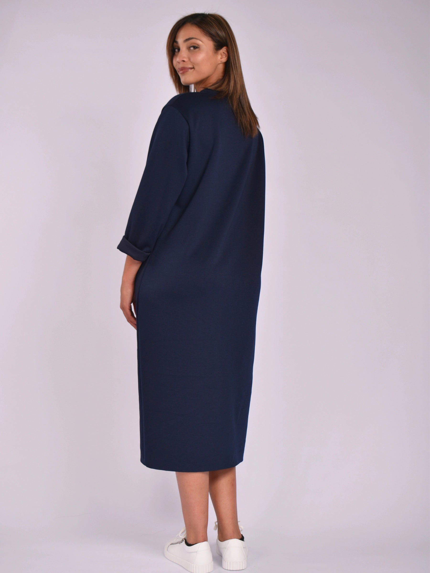 MADE IN ITALY DARK BROWN DRESS
