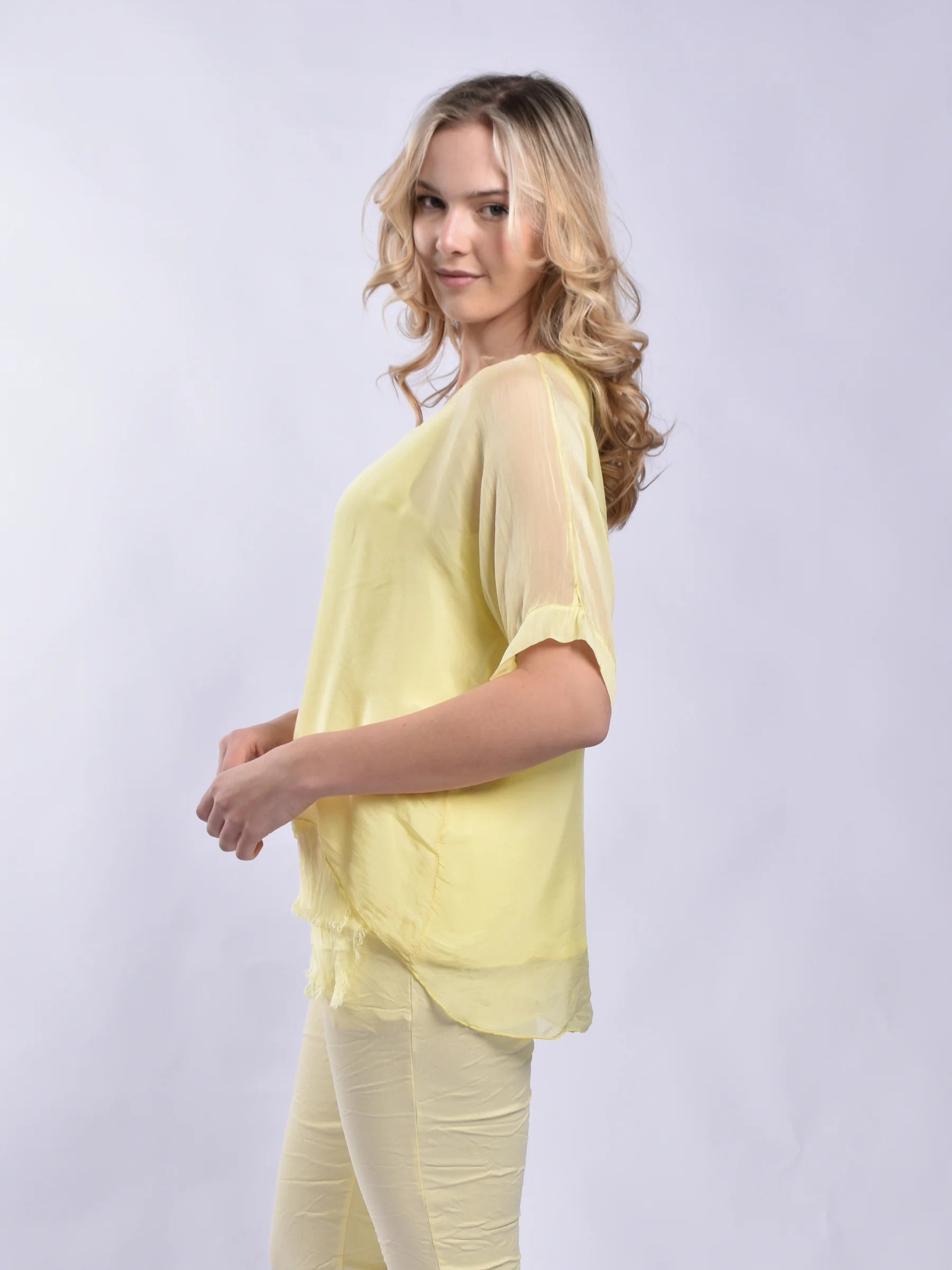 Made In Italy Batwing Top