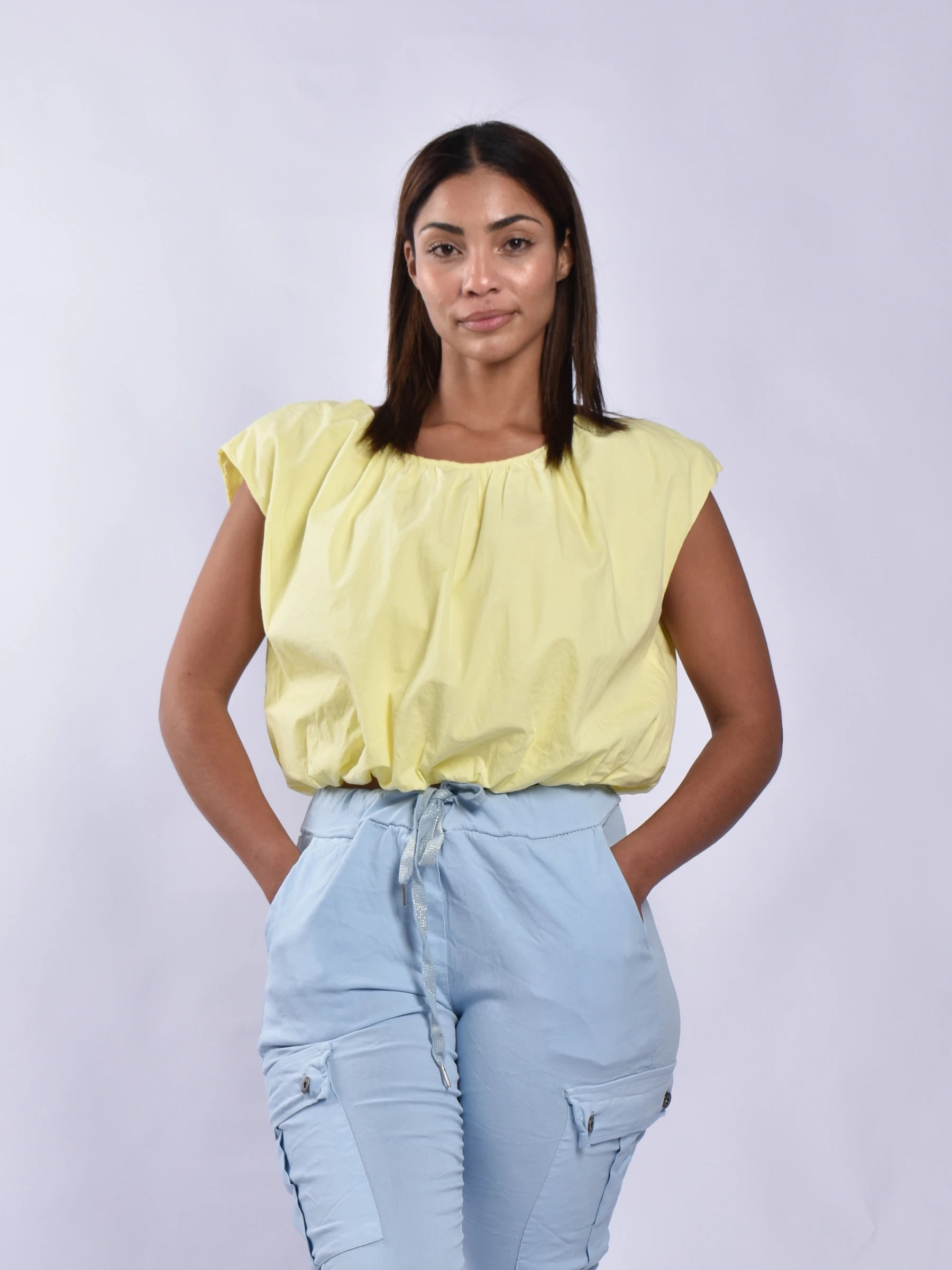 Made In Italy Sleeveless Top