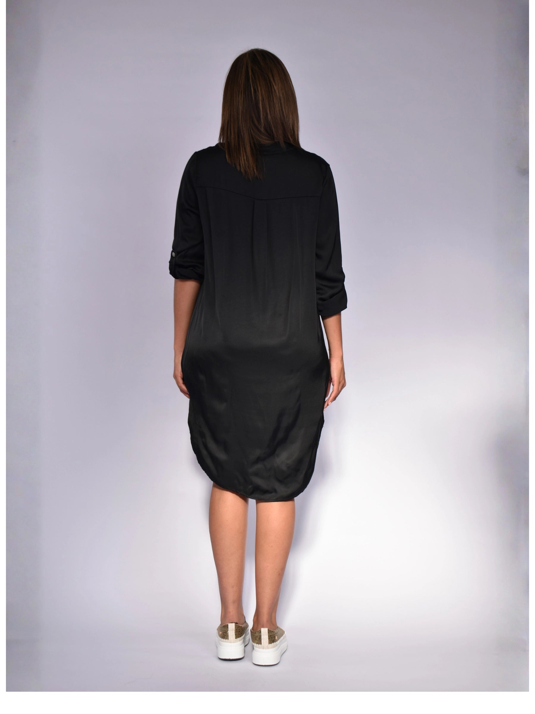 MADE IN ITALY BLACK SHORT DRESS