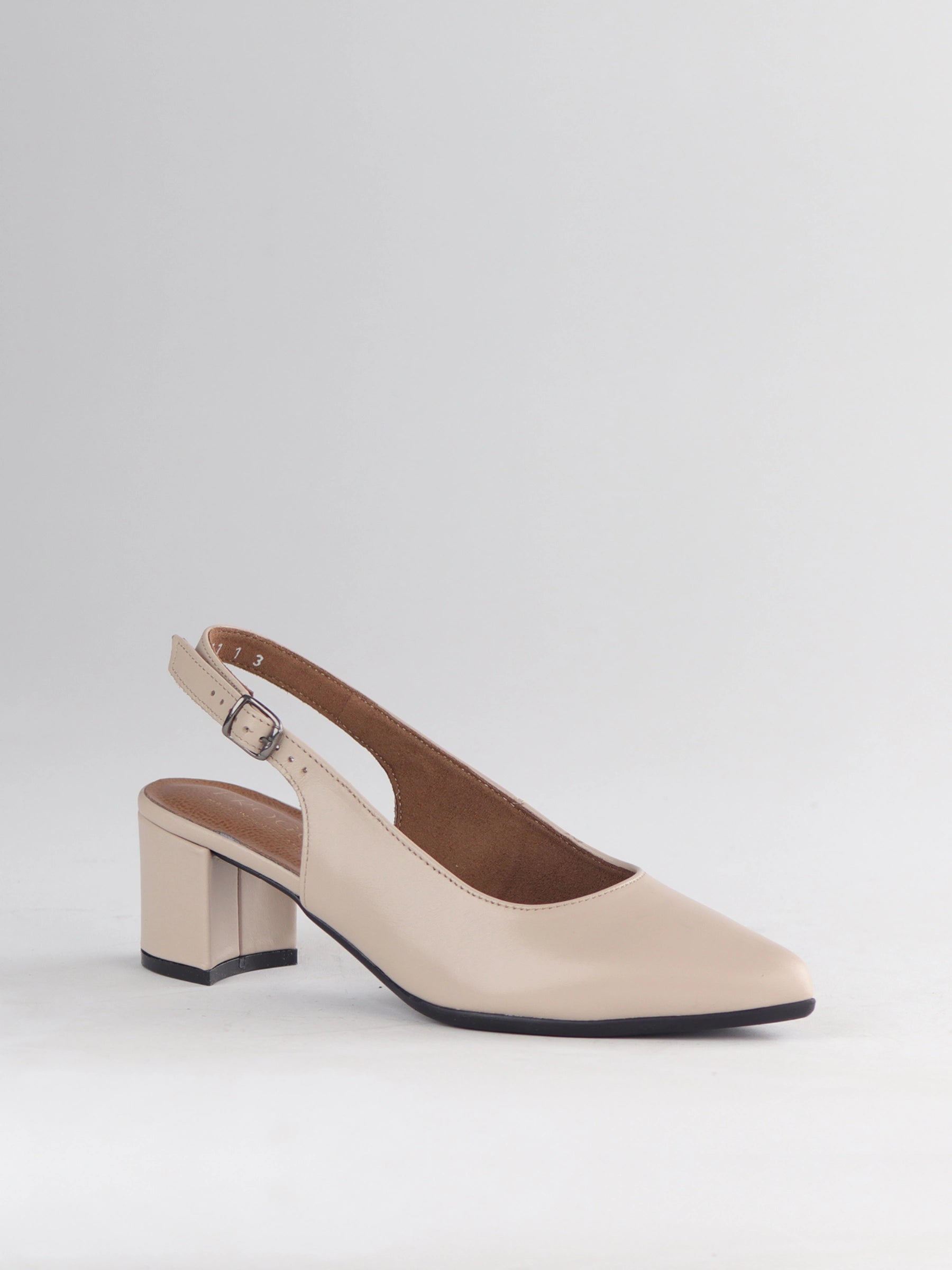 FROGGIE SLING BACK BLOCK HEEL