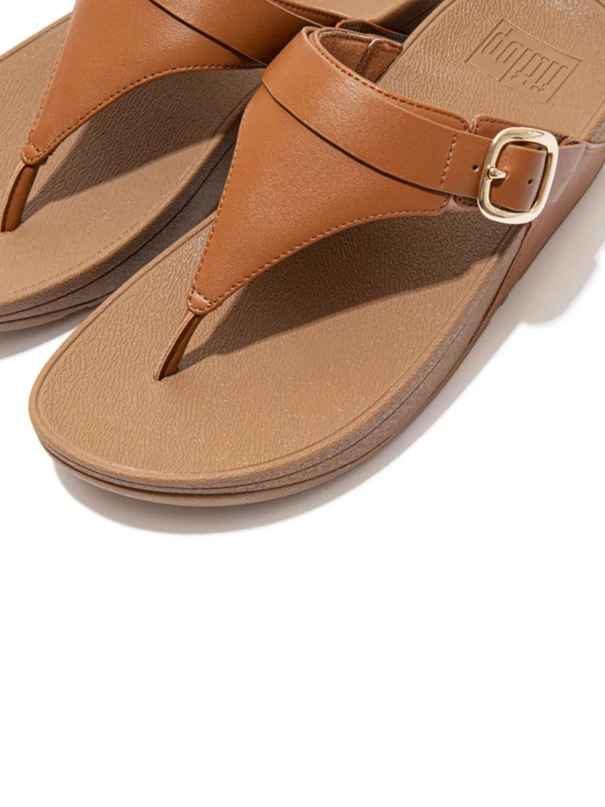 FitFlop Lulu Adjustable Leather Toe-post Sandals