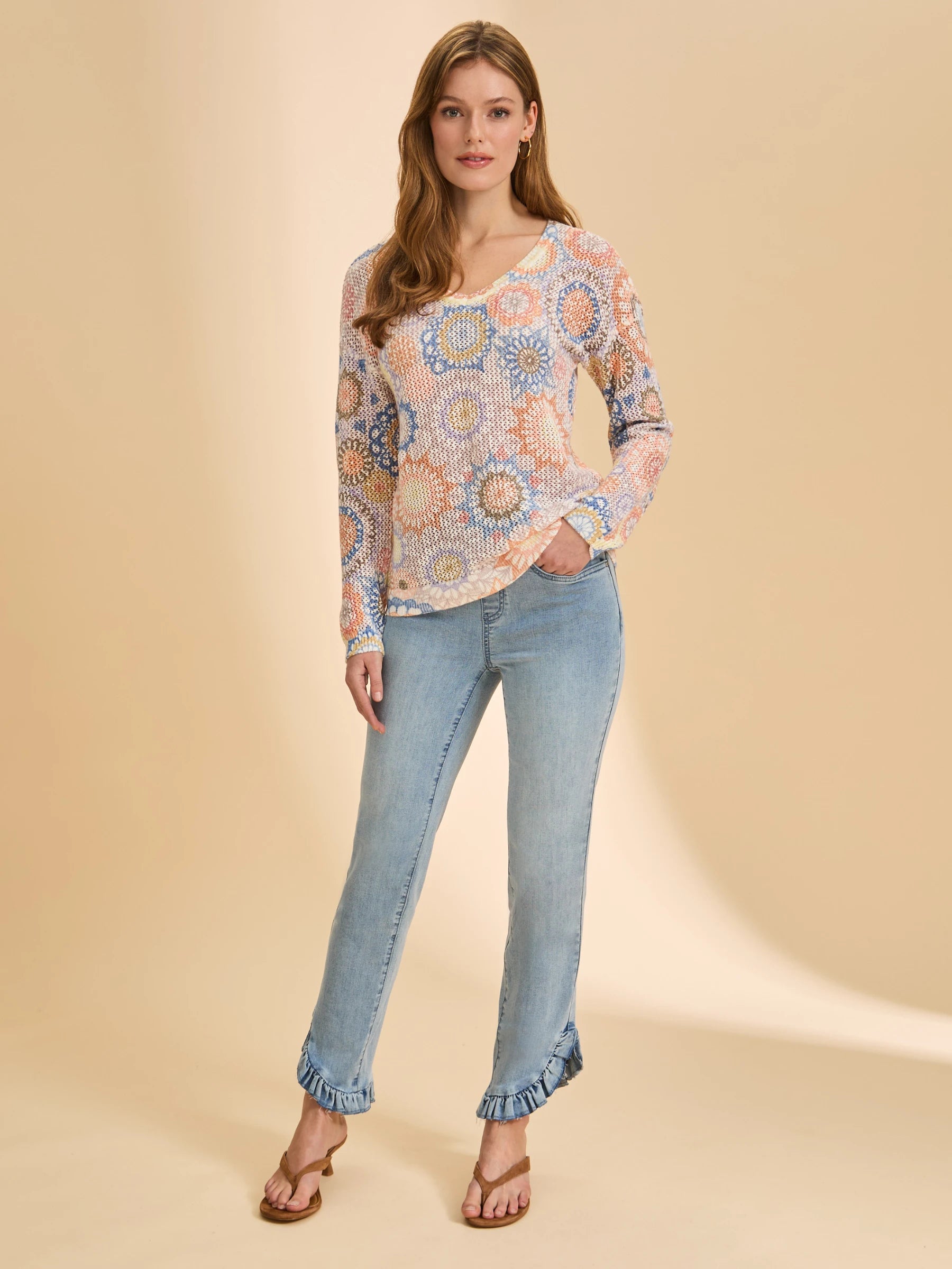 FDJ V-neck Sweater