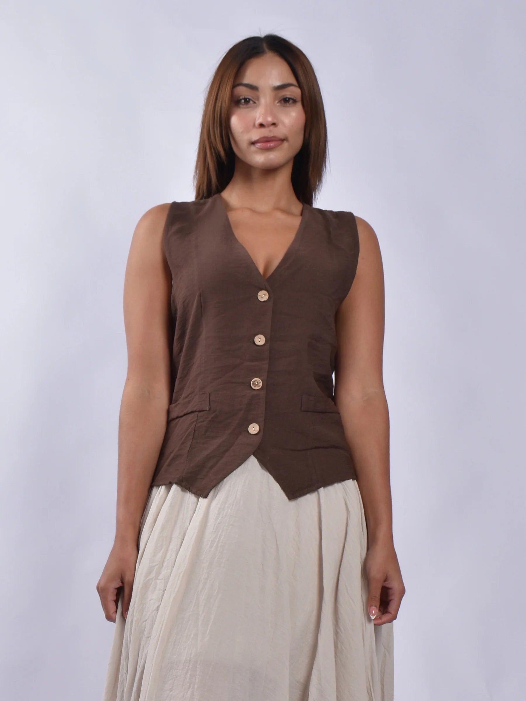 Made In Italy Vest Top