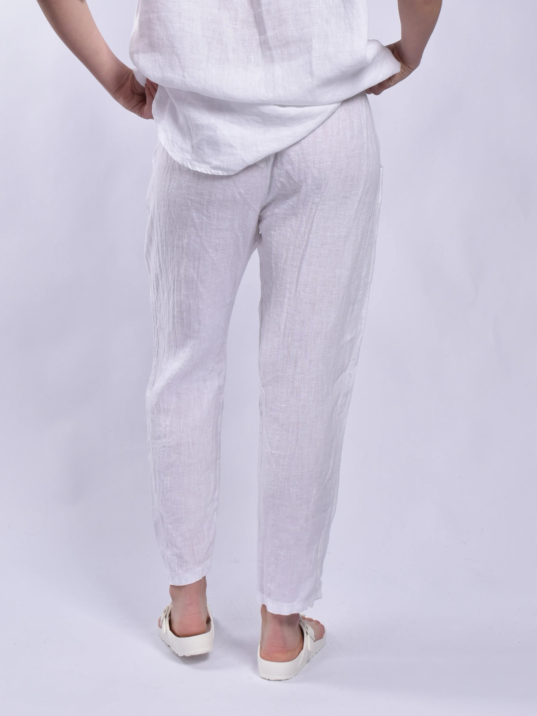 Made In Italy Linen Pants