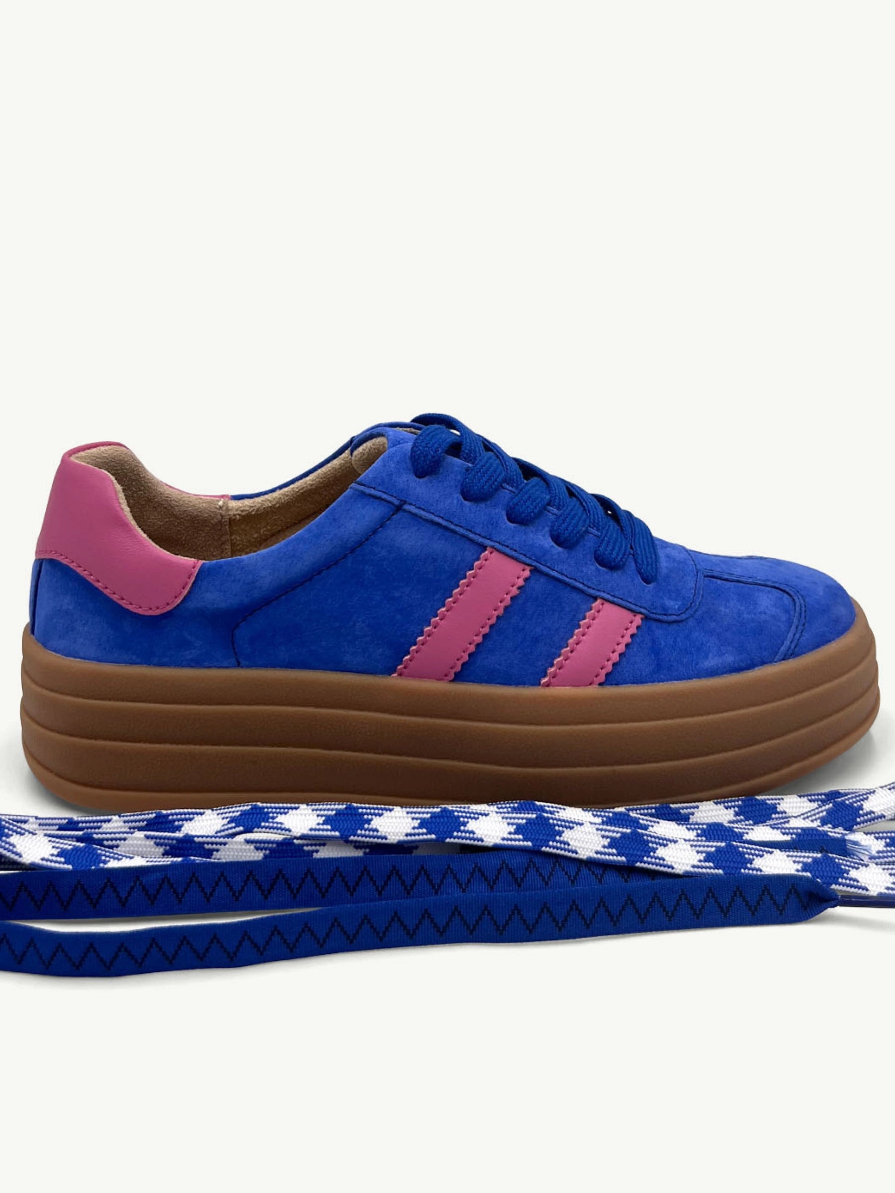 JULZ CHESNUT GOLD BREE SNEAKER