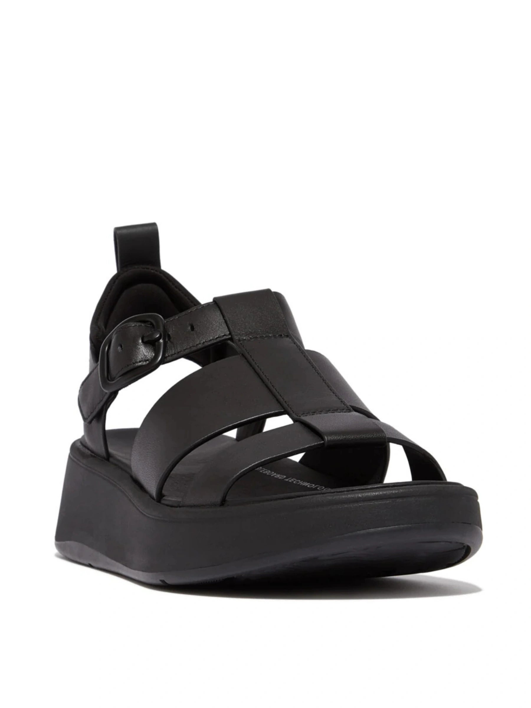 FIT FLOP WHITE FLATFORM FISHER SANDAL