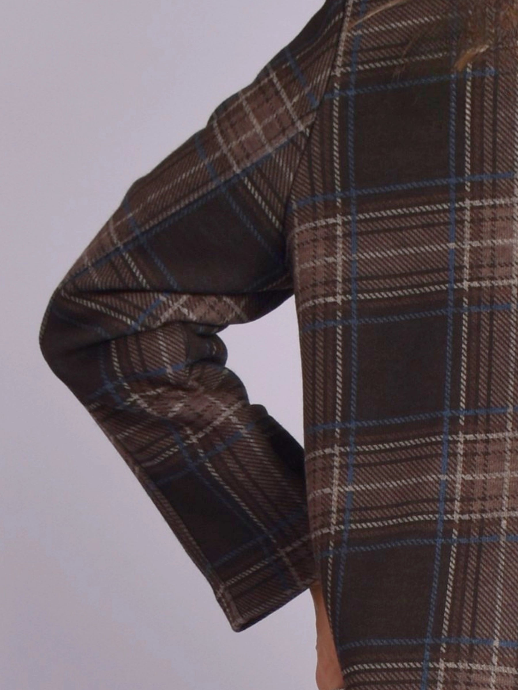 MADE IN ITALY BROWN MULTI JACKET