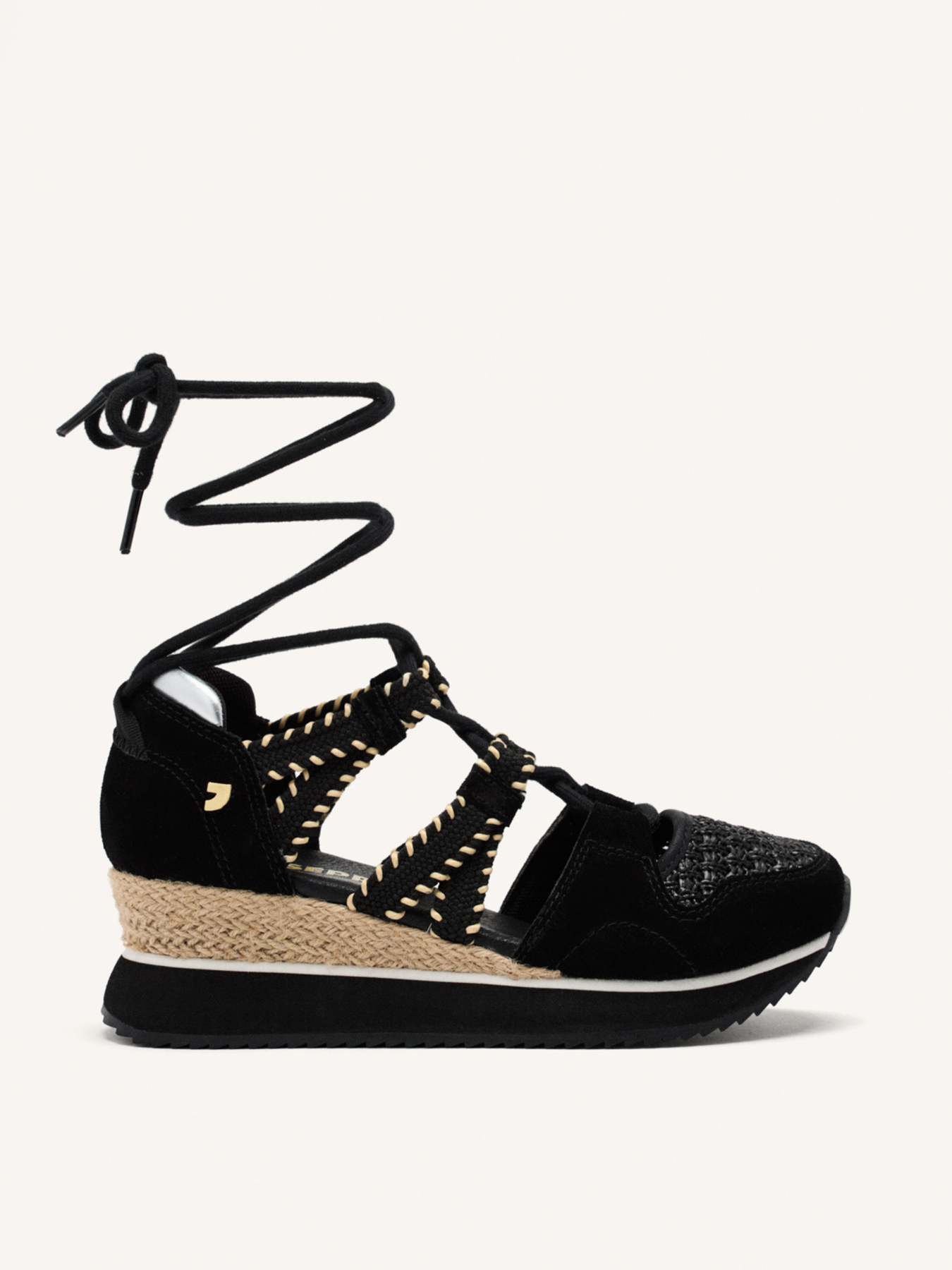 GIOSEPPO BLACK GRISWOLD ESPADRILLE