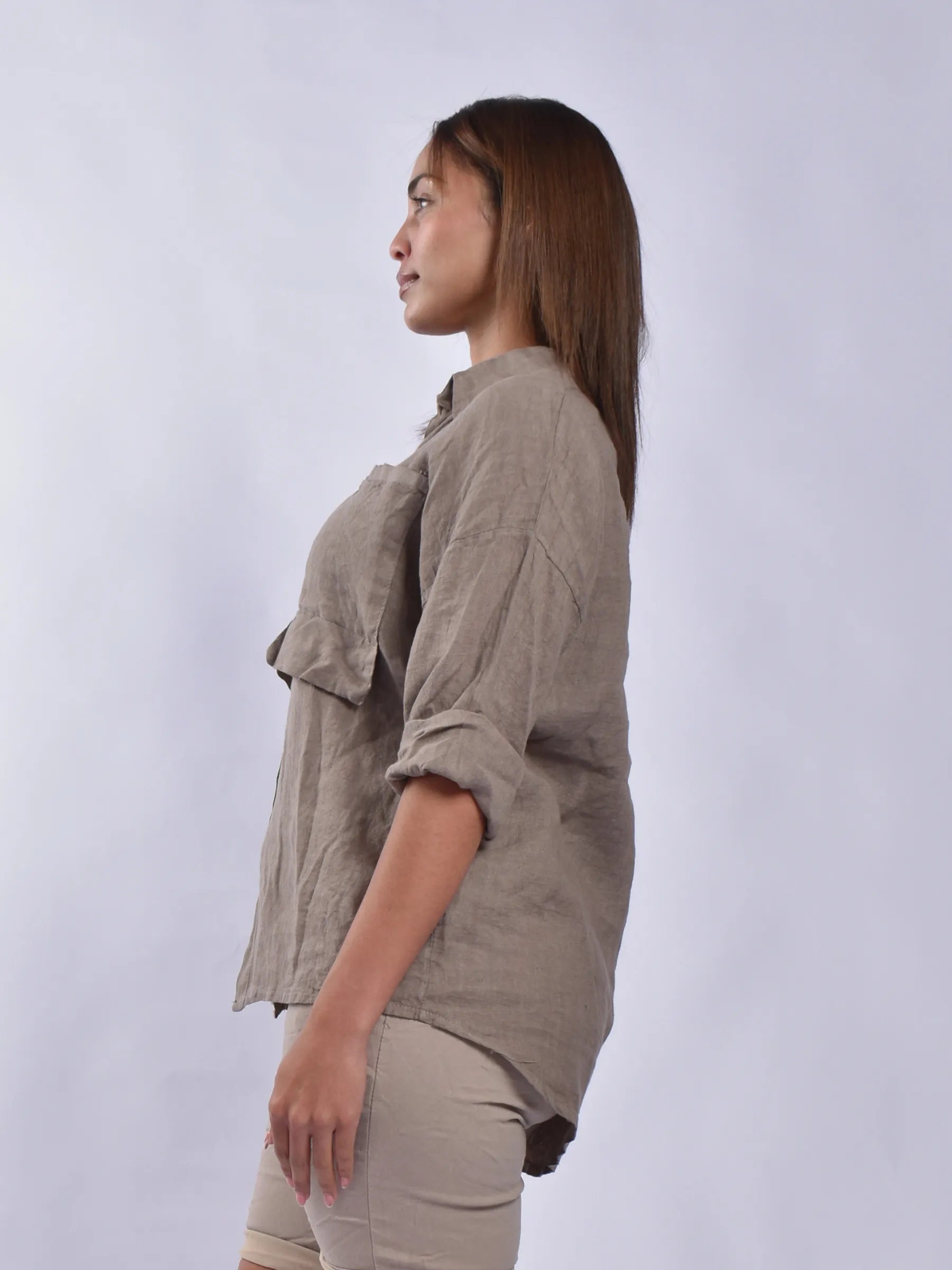 Made In Italy Linen Shirt