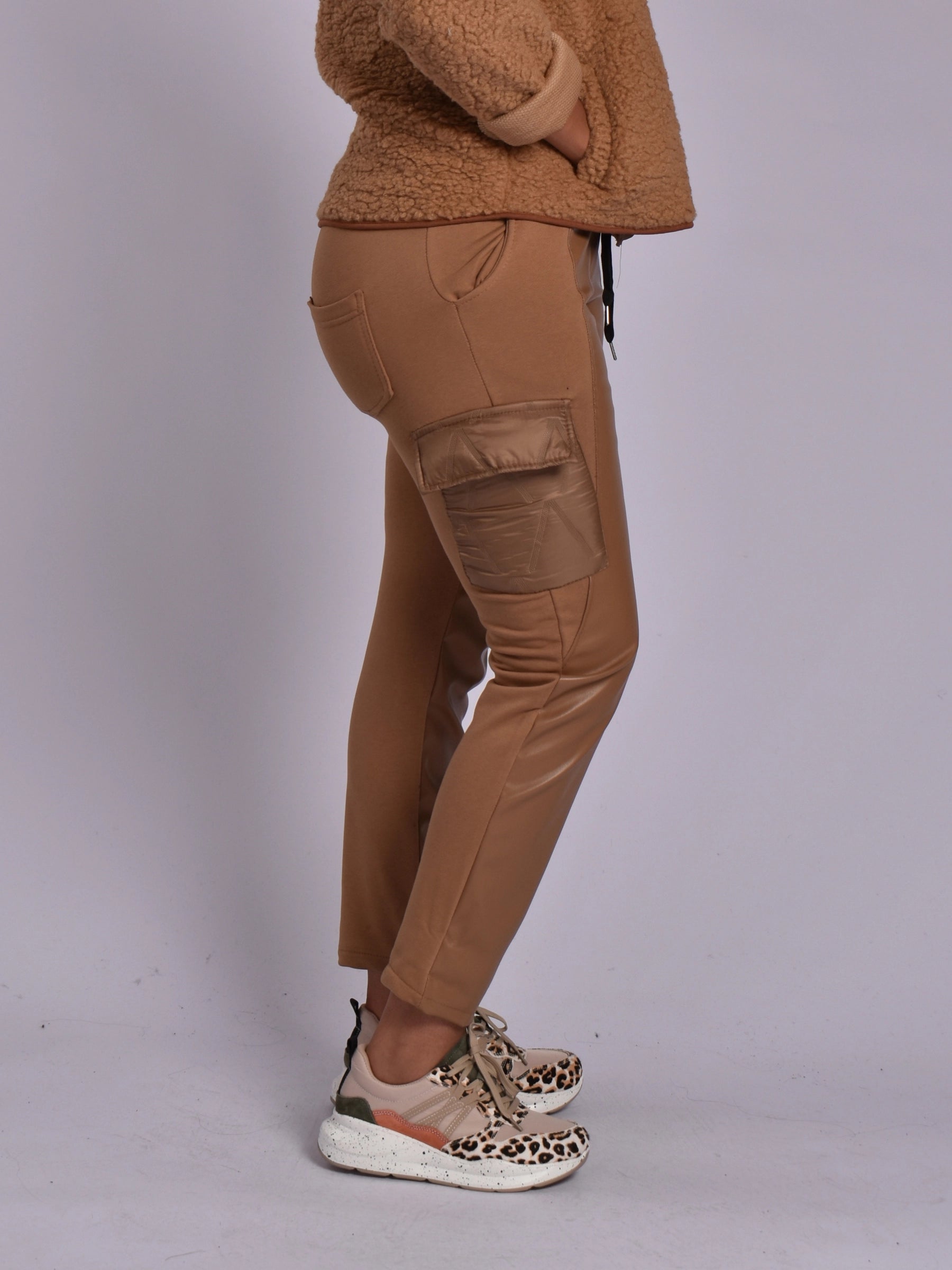 MADE IN ITALY TAN PANTS