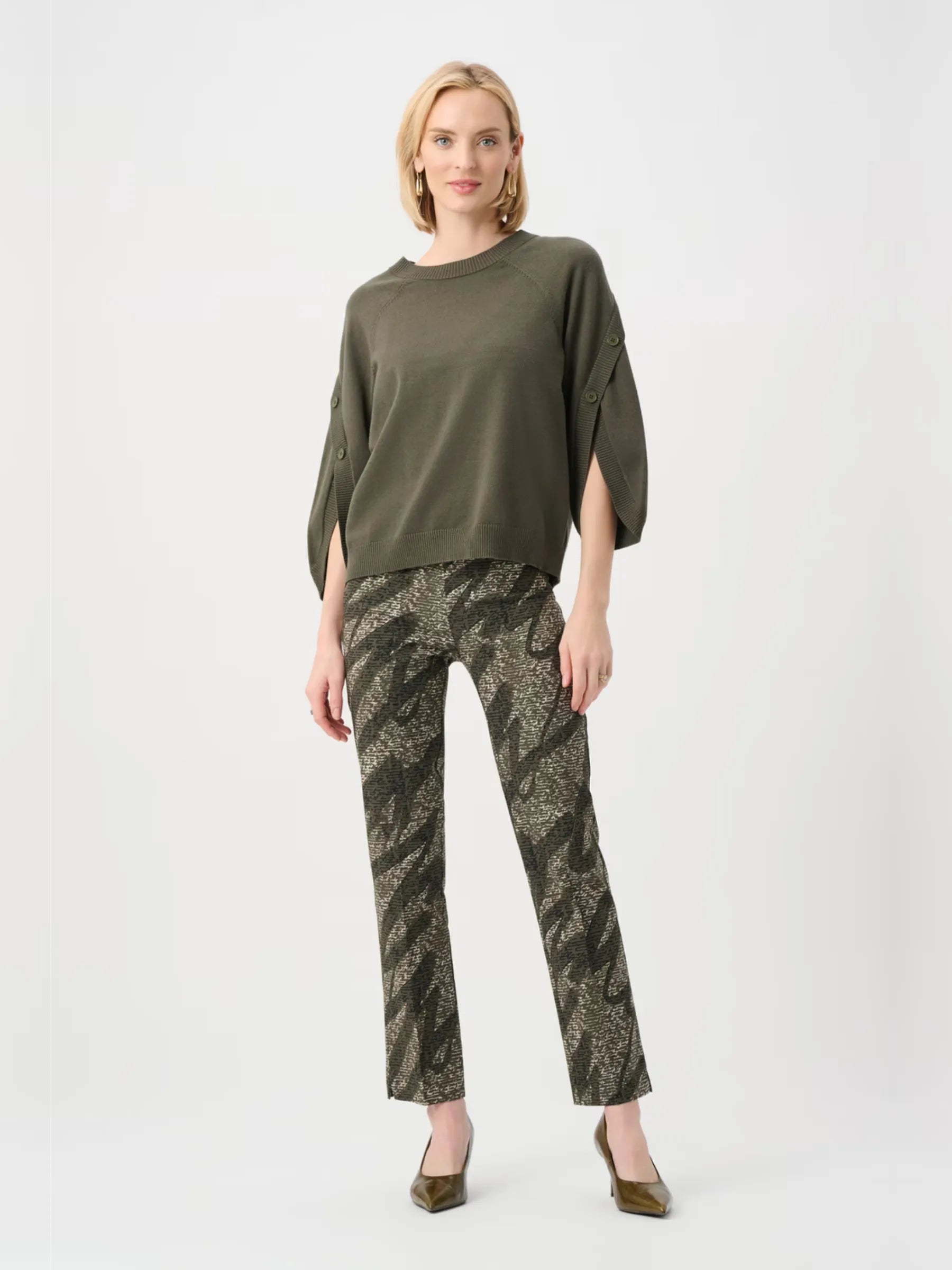 Joseph Ribkoff Patterned Pants