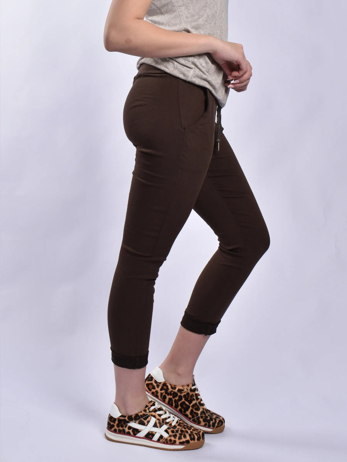 Made In Italy Drawstring Pants