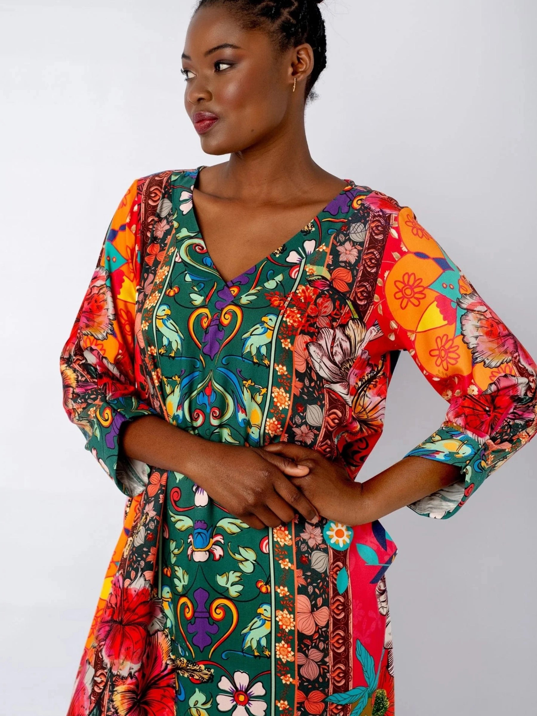 ICONIC TUMERIC GLORIA DRESS