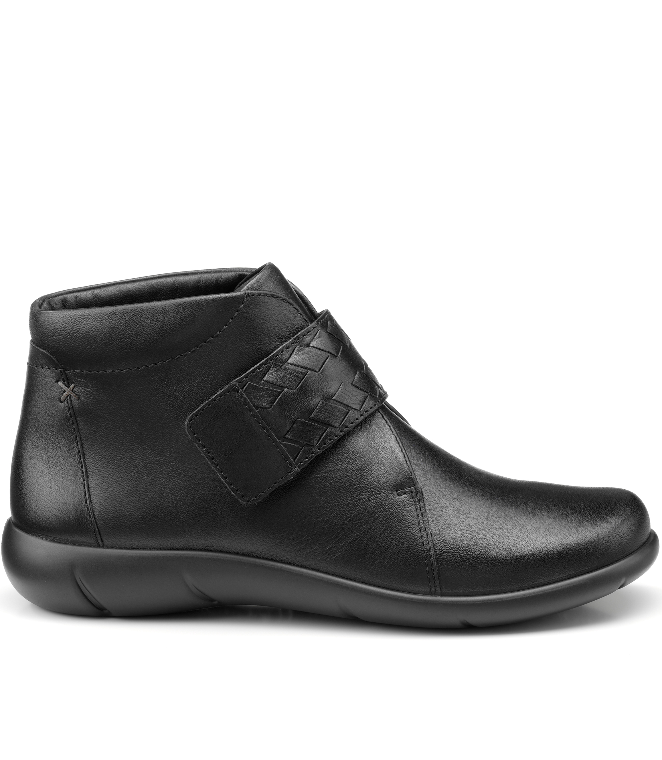 HOTTER BLACK DAYDREAM BOOTS Rosella Style inspired by elegance