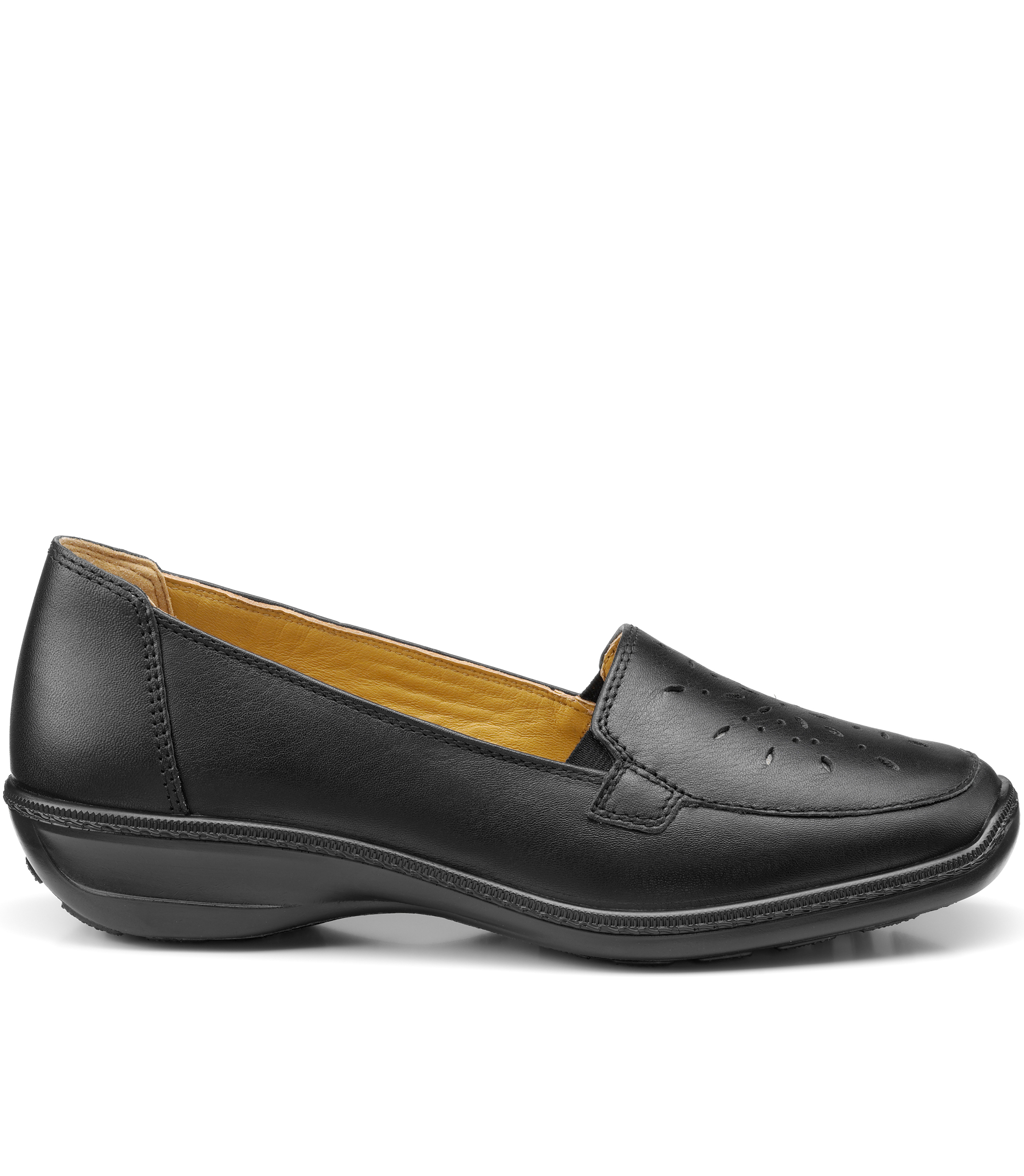 HOTTER BLACK TOPAZ SHOE Rosella Style inspired by elegance