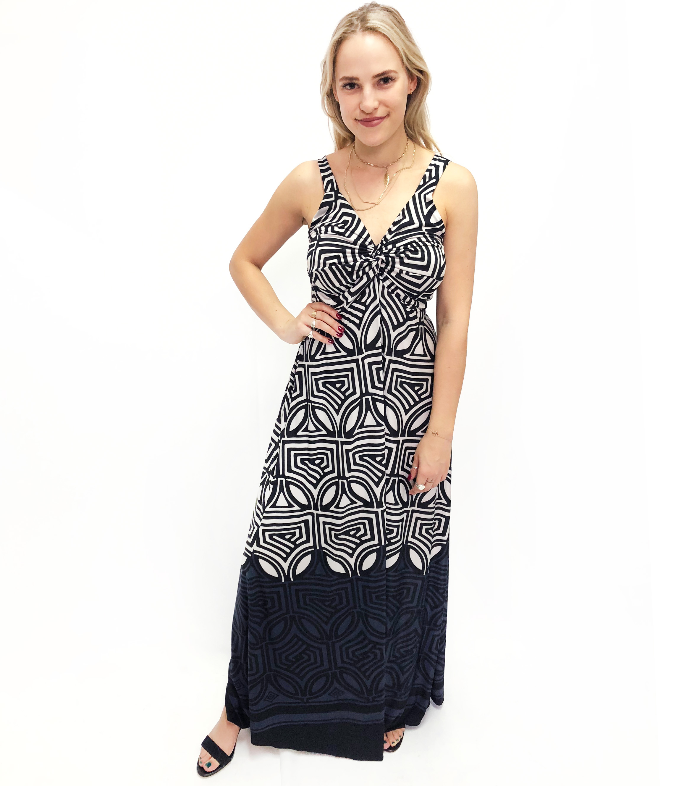 JOLIE BAM BAM NAVY LONG DRESS | Rosella - Style inspired by elegance
