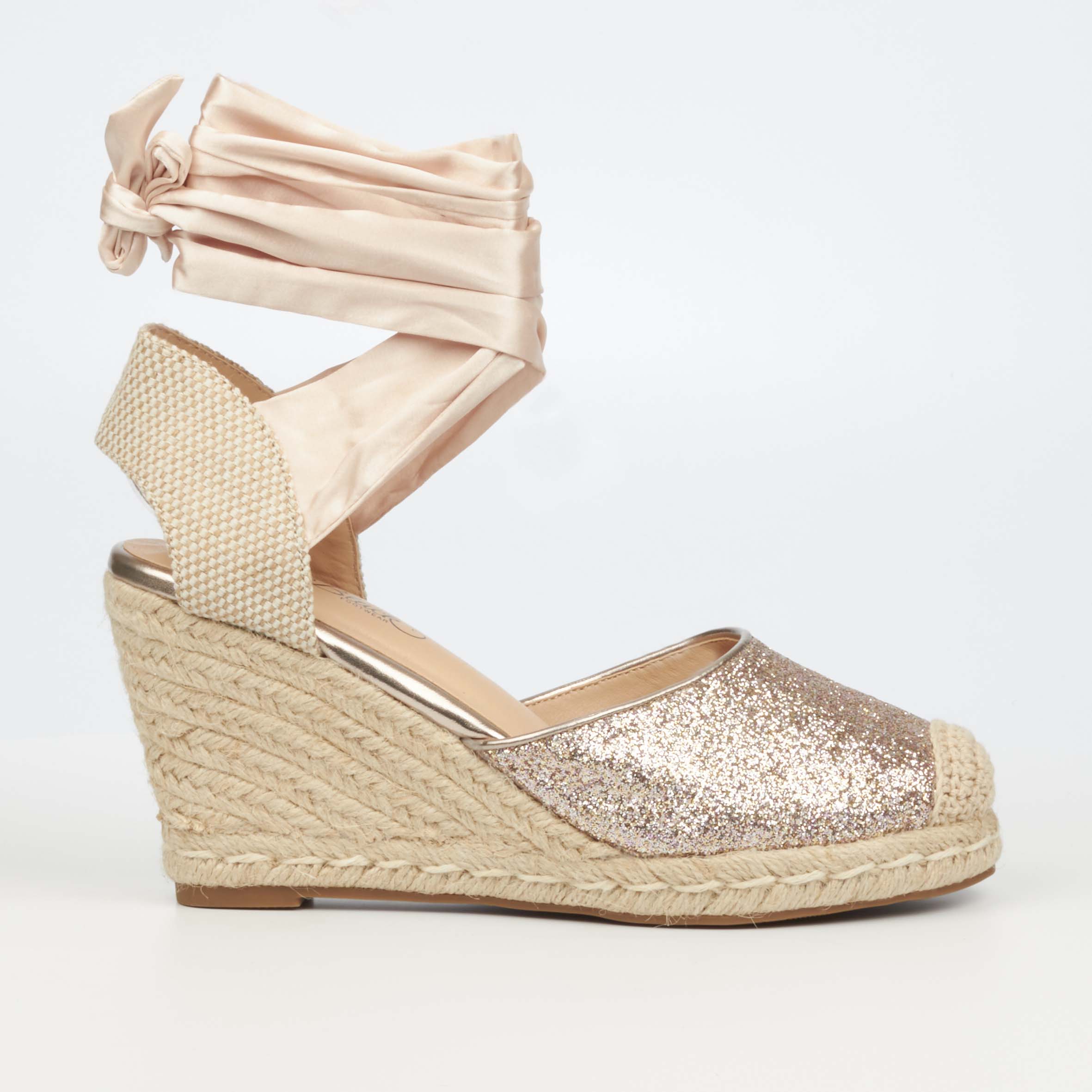 MISS BLACK ROSE GOLD JOJO4 WEDGES | Rosella - Style inspired by elegance